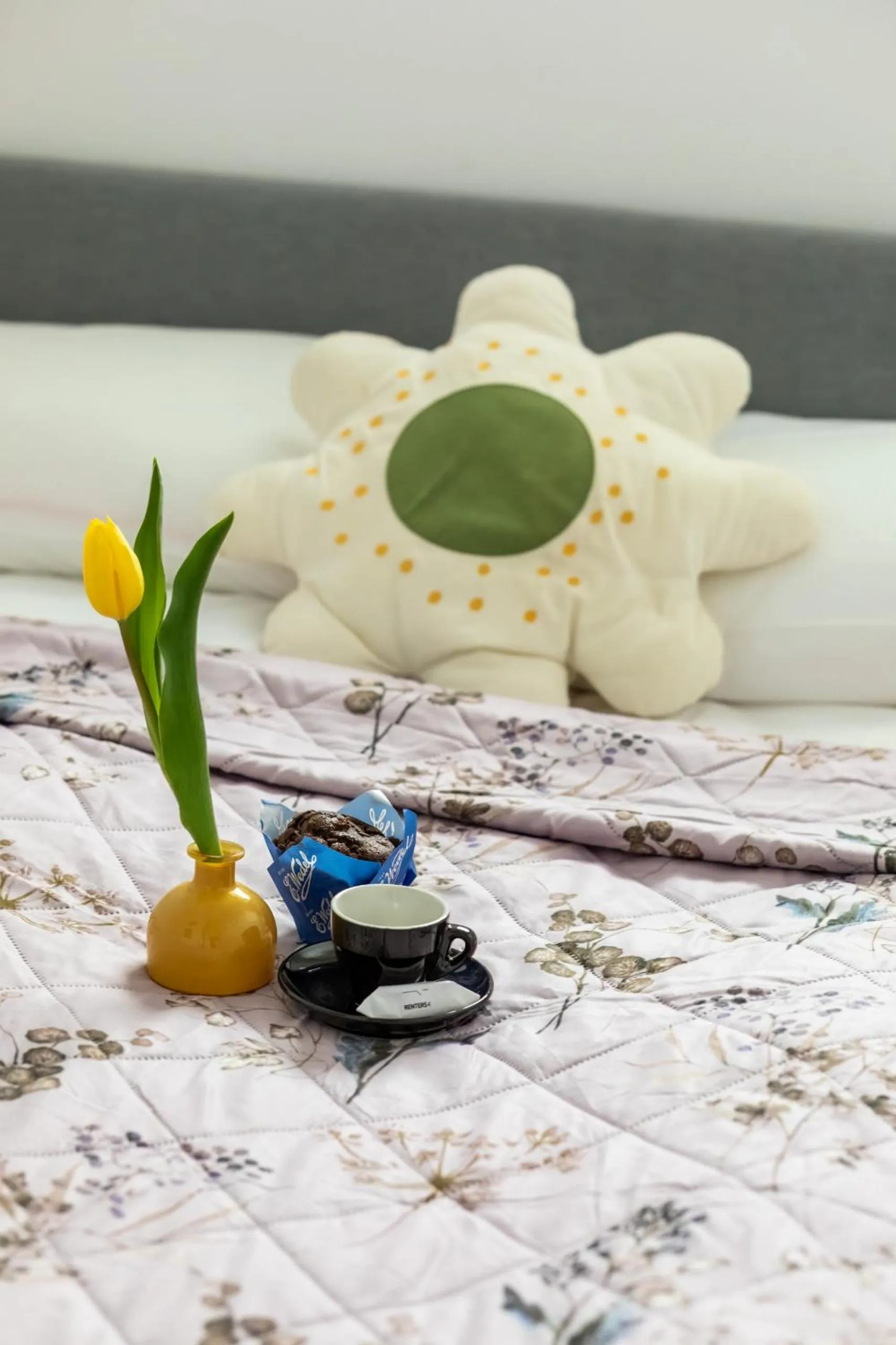 Bedroom, Bed in Szprotka Apartment with Air-Conditioning & Parking by Noclegi Renters