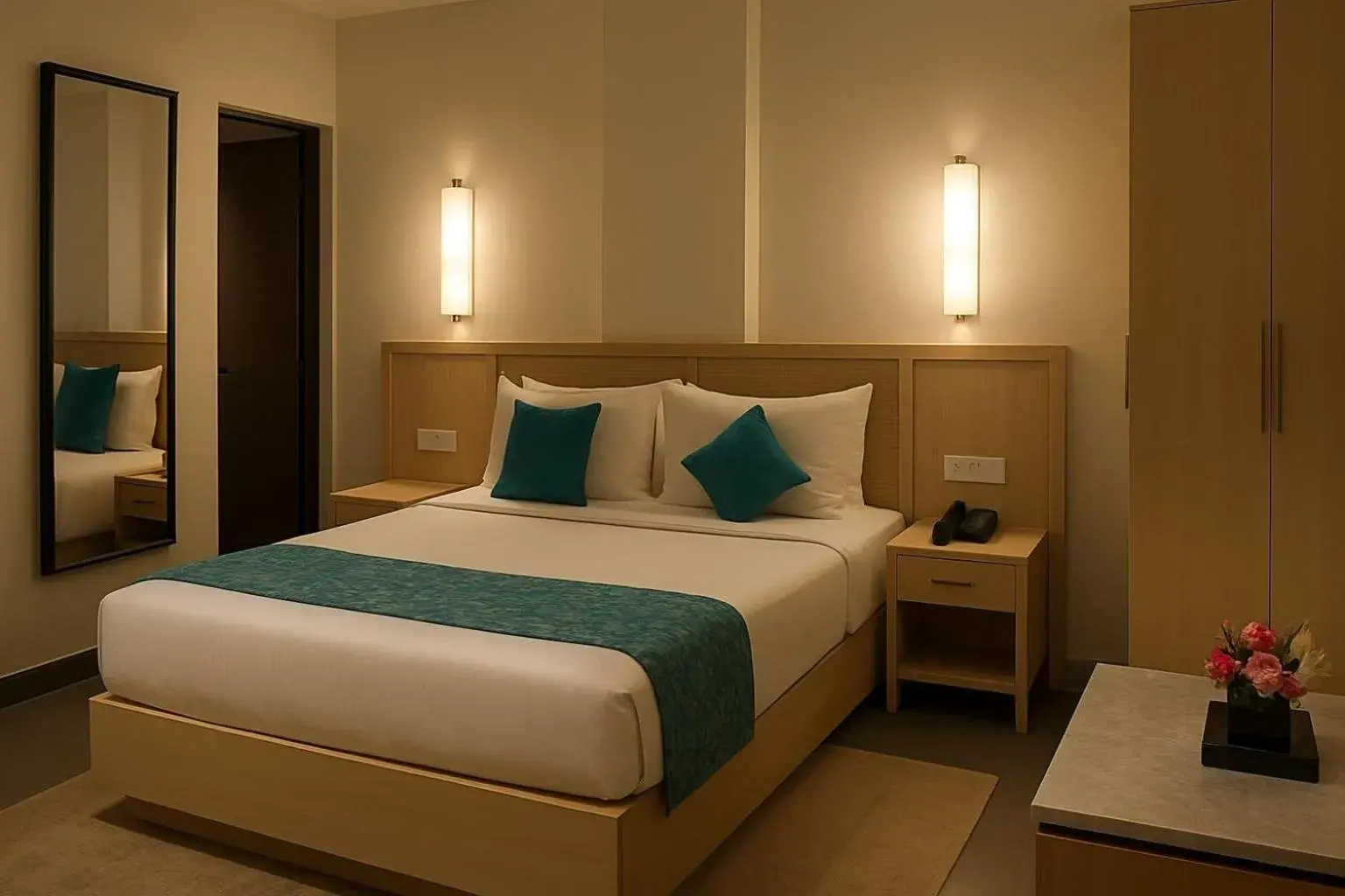 Bed in The Solitaire Bliss Bed in The Solitaire Bliss