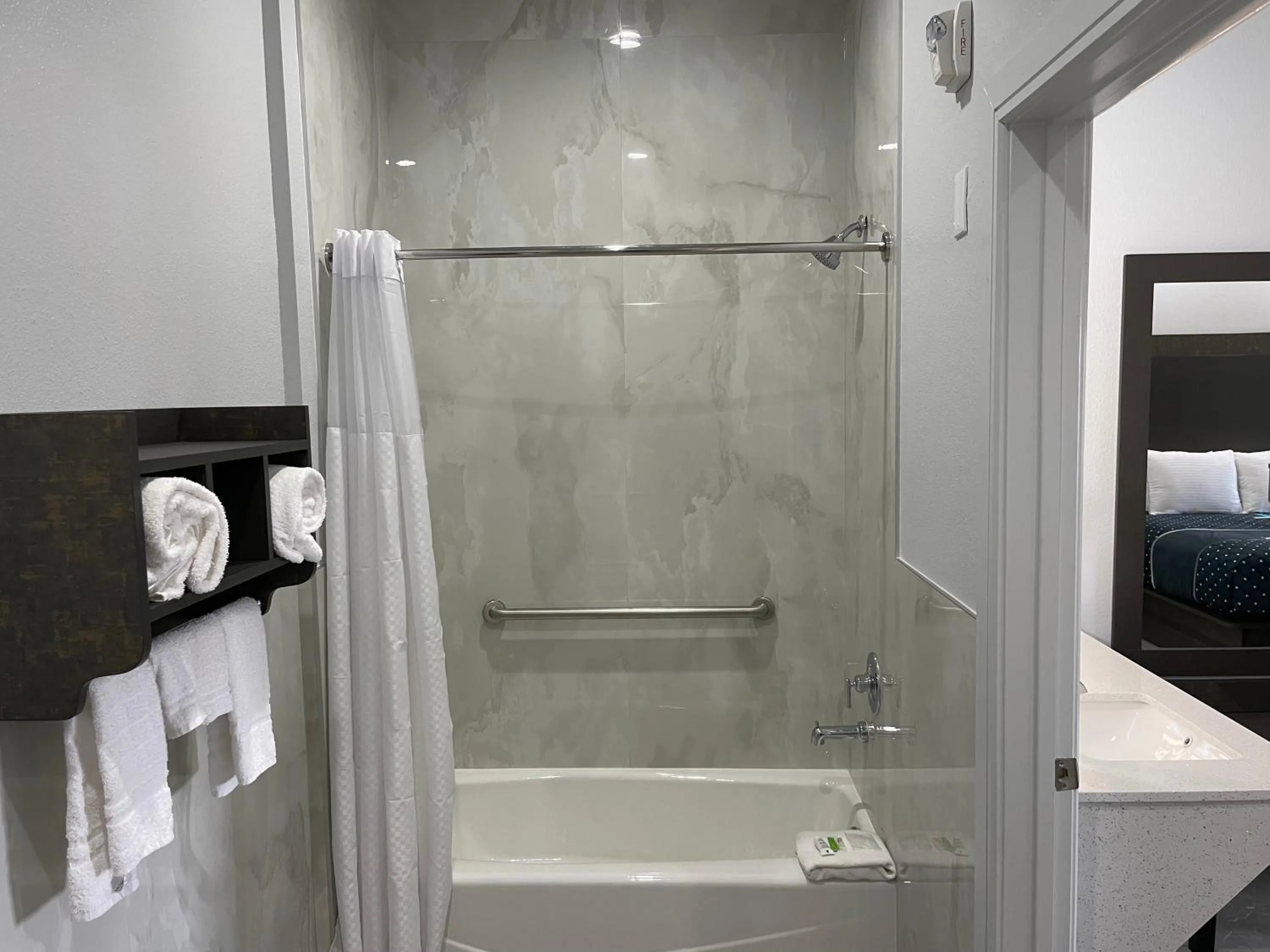 Bathroom in LiV Inn & Suites Houston
