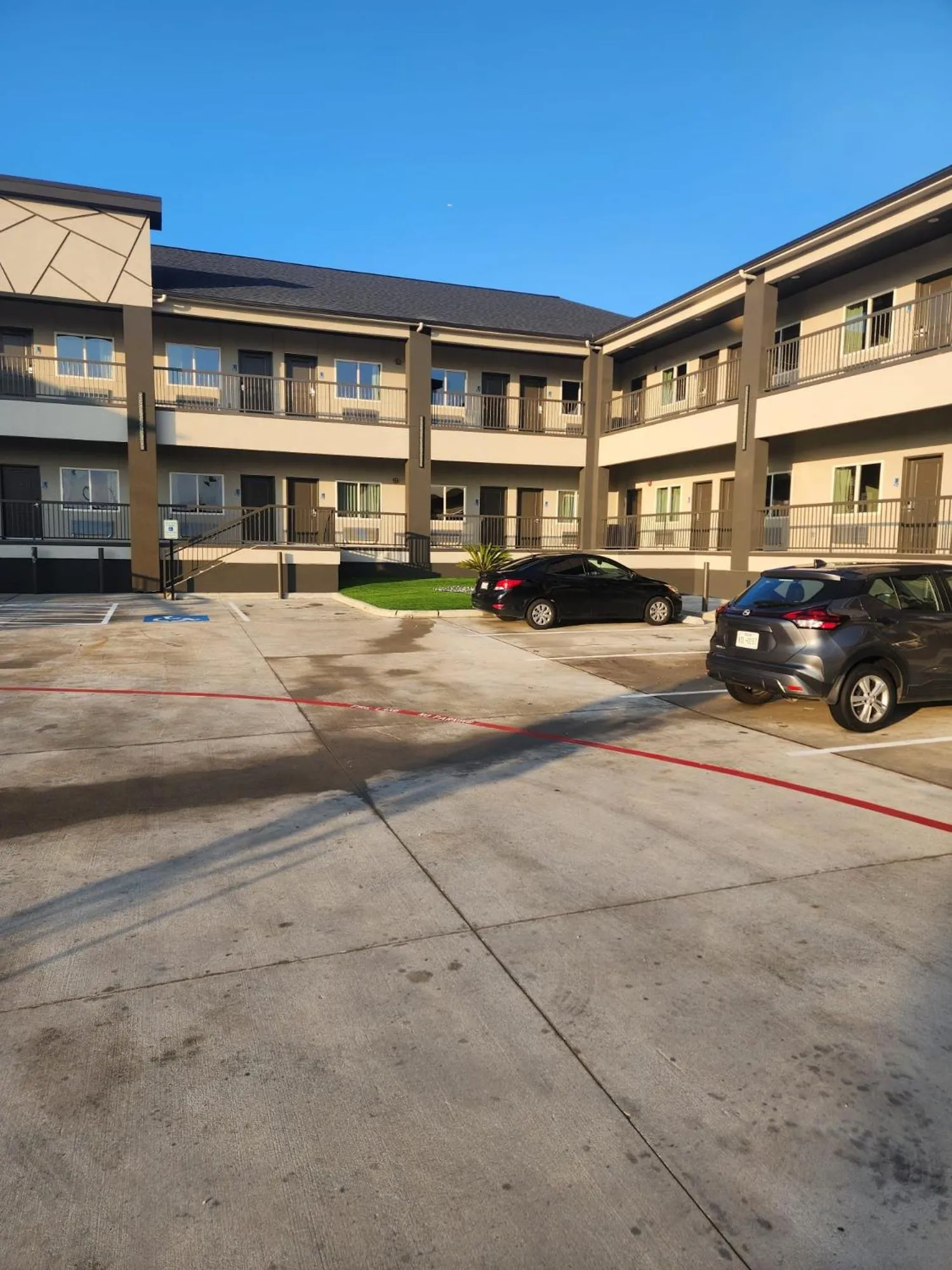Property building in LiV Inn & Suites Houston