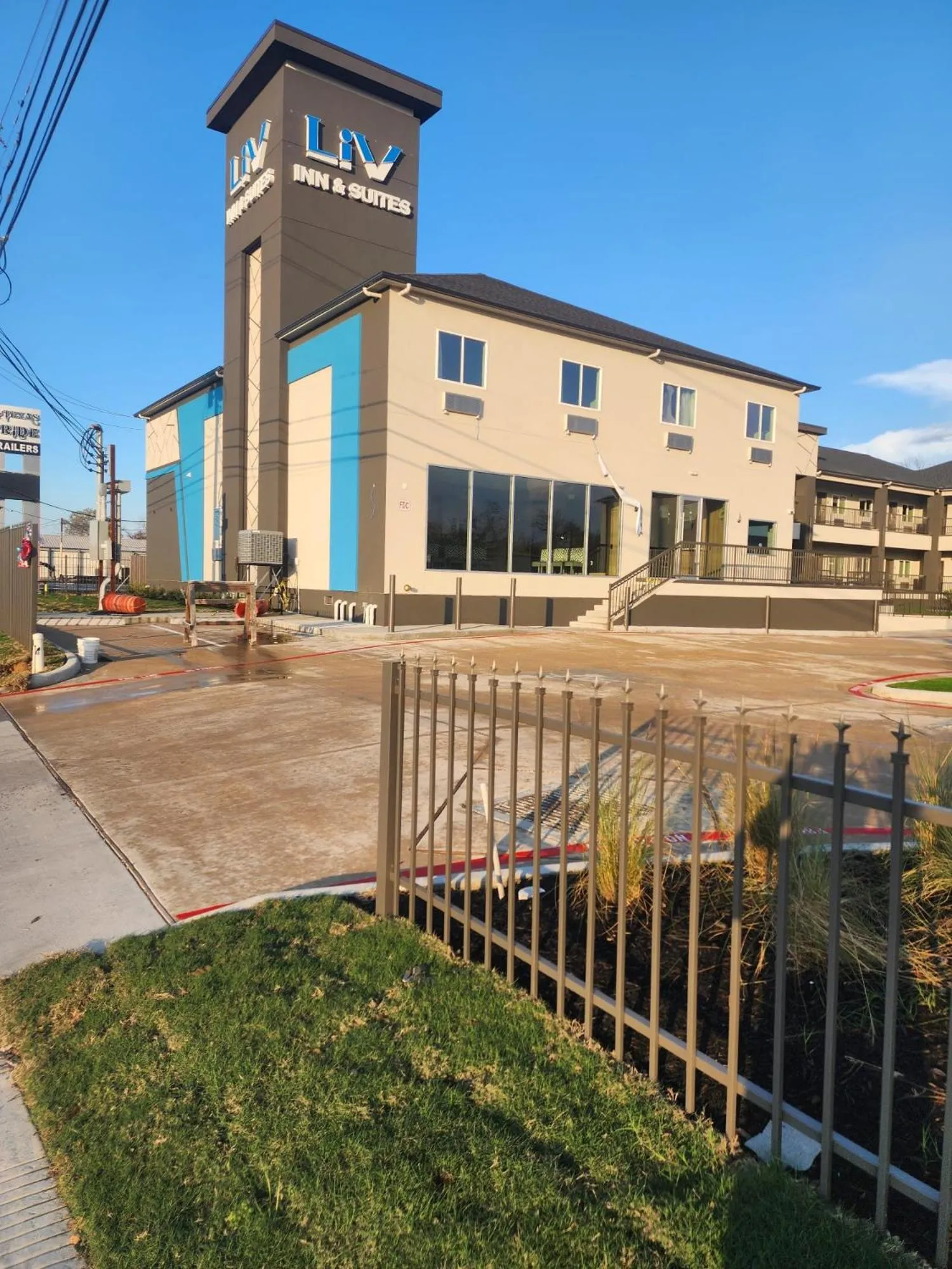 Property building in LiV Inn & Suites Houston
