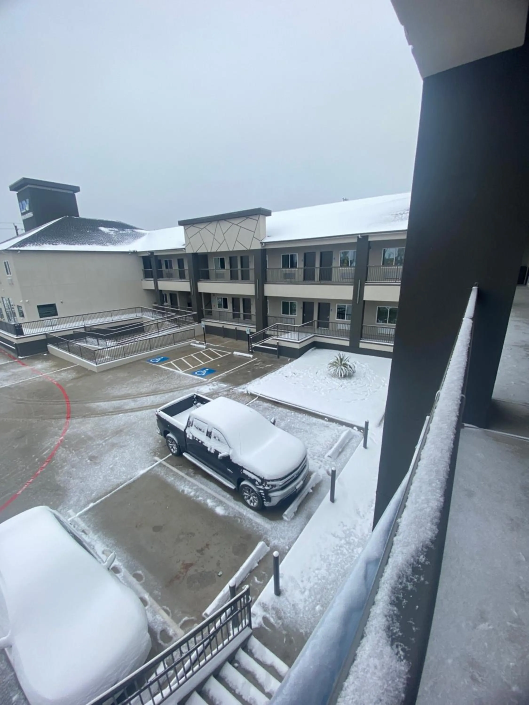 Property building in LiV Inn & Suites Houston