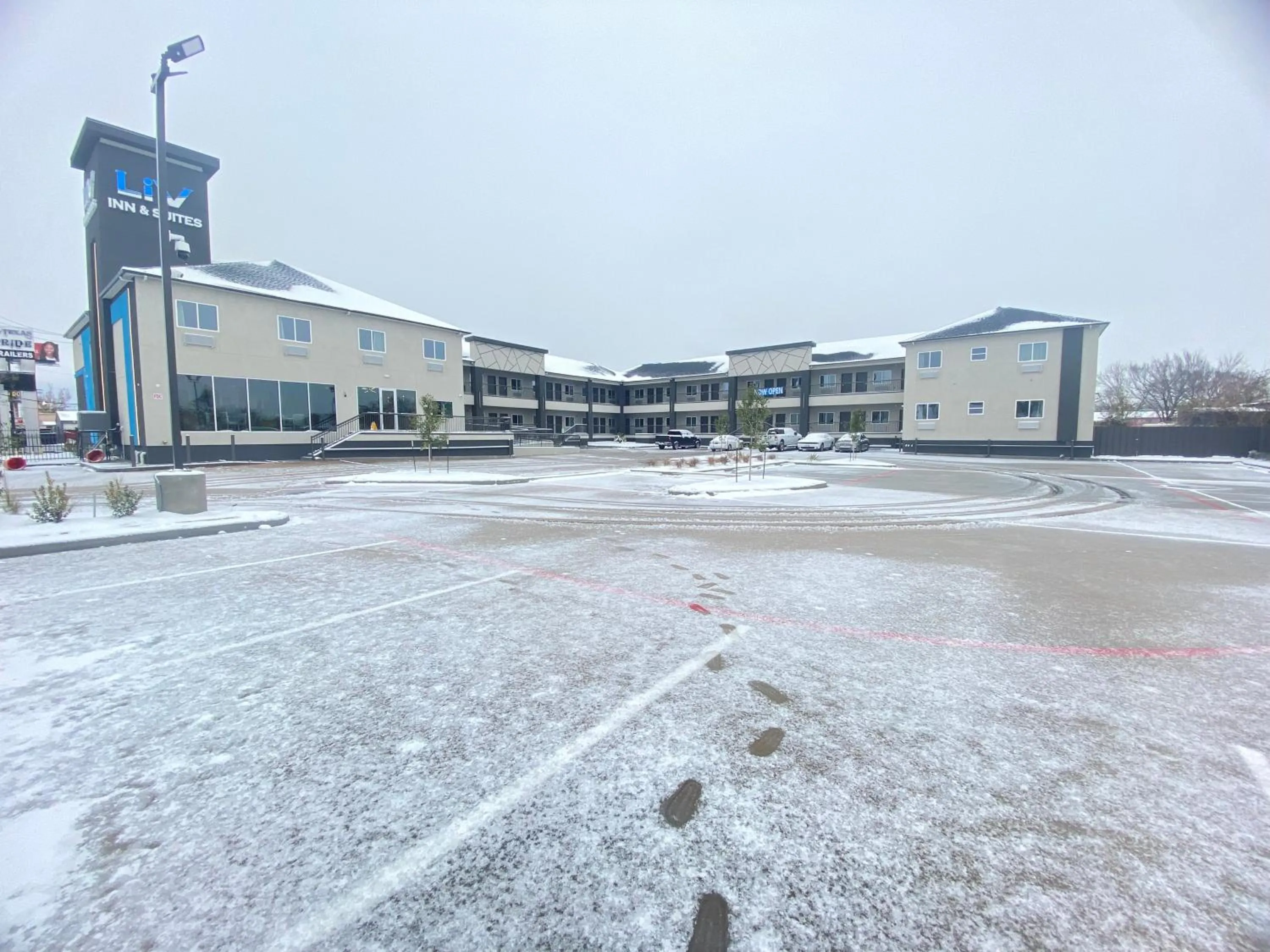 Property building in LiV Inn & Suites Houston