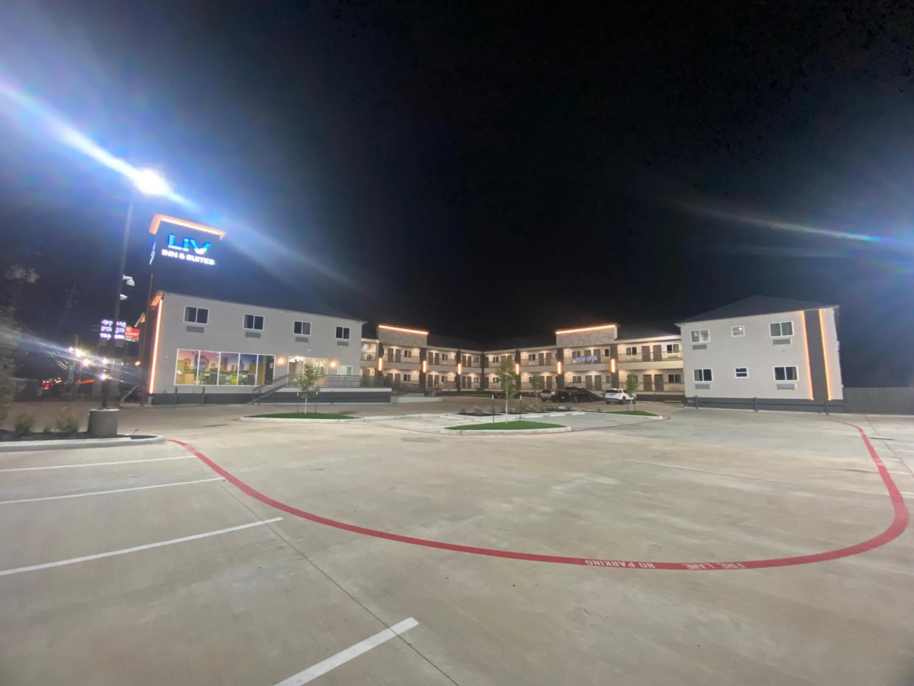 Property building in LiV Inn & Suites Houston