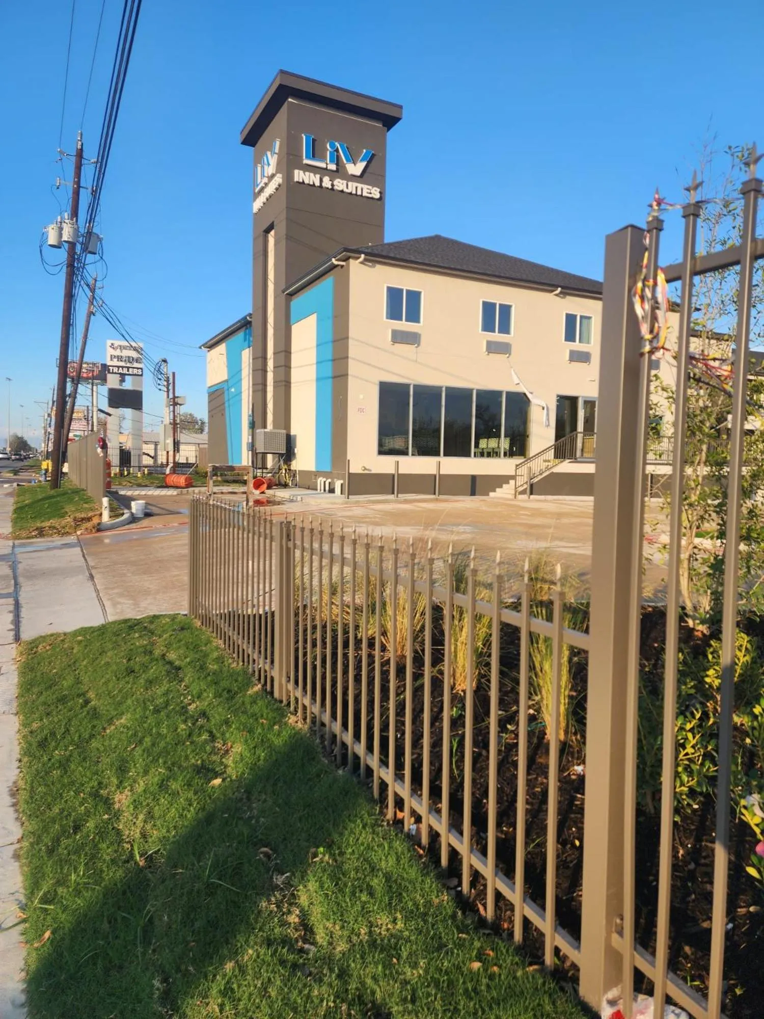 Property building in LiV Inn & Suites Houston
