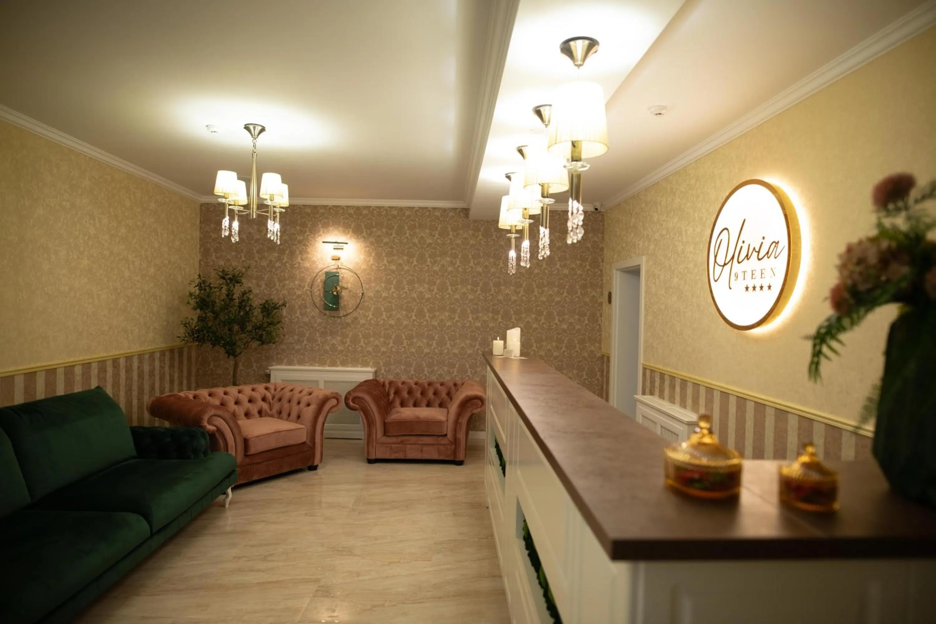 Lobby or reception in Olivia 9teen Hotel Boutique