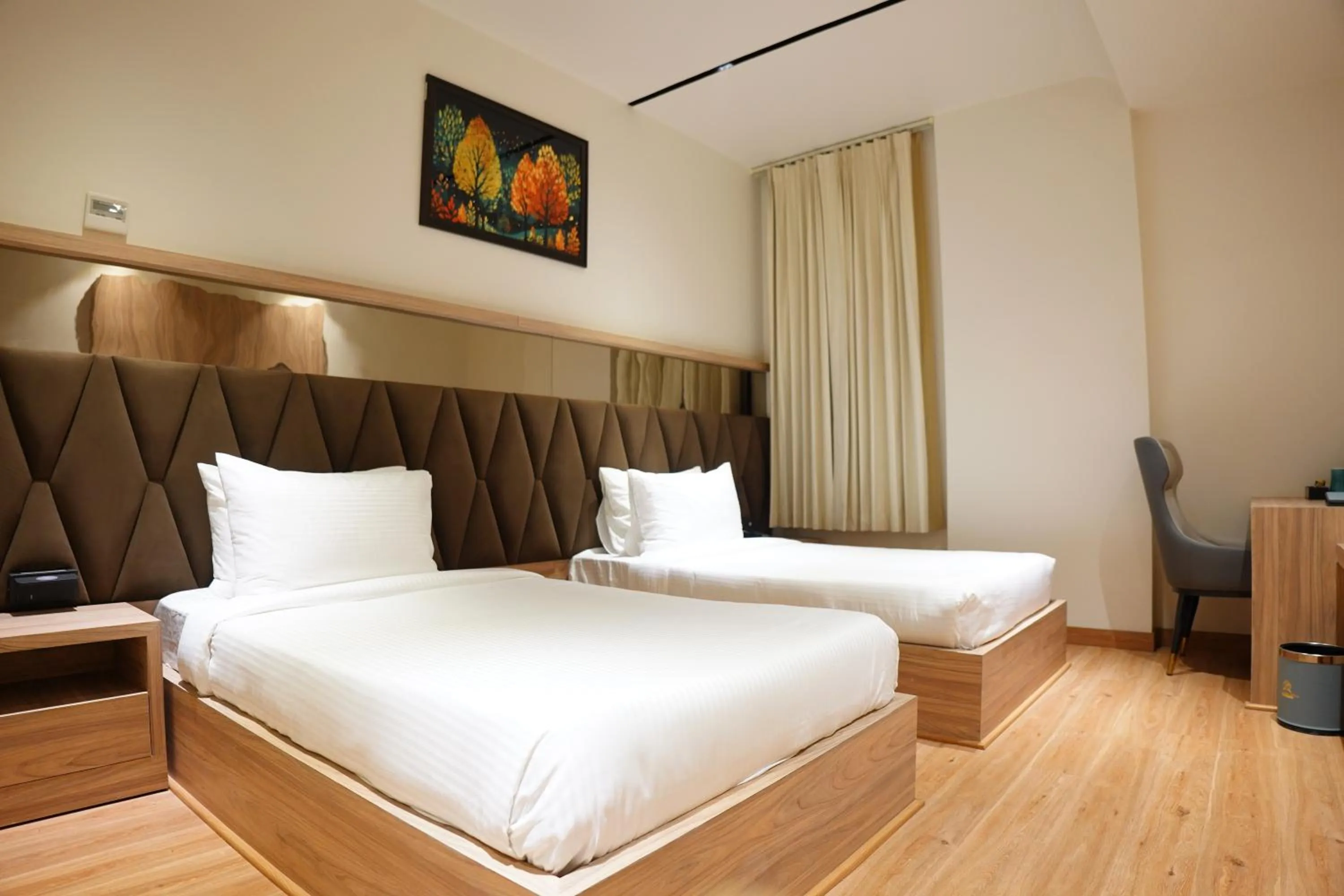 Bedroom in The Pearl Petal