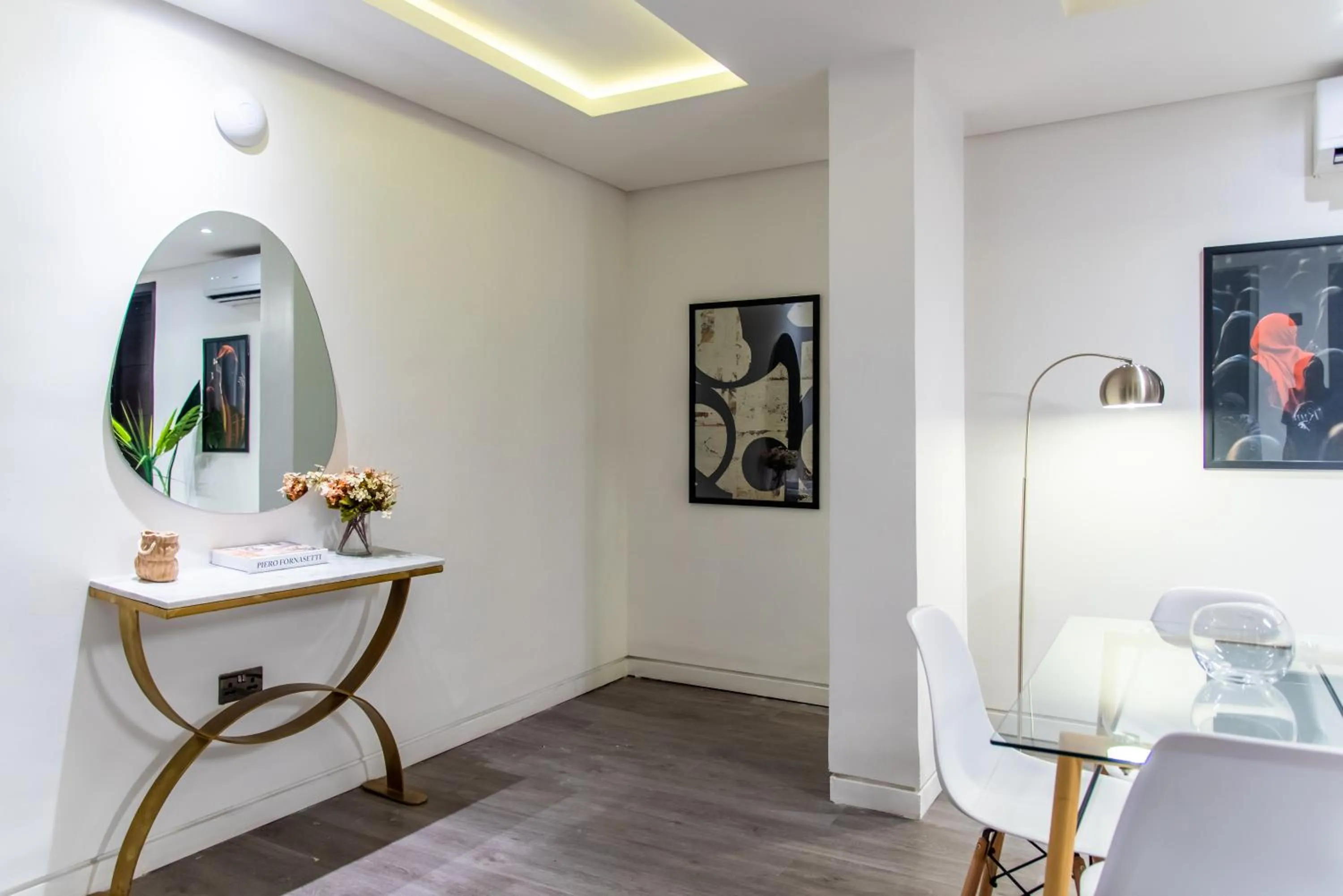 Living room in George Residence Lekki