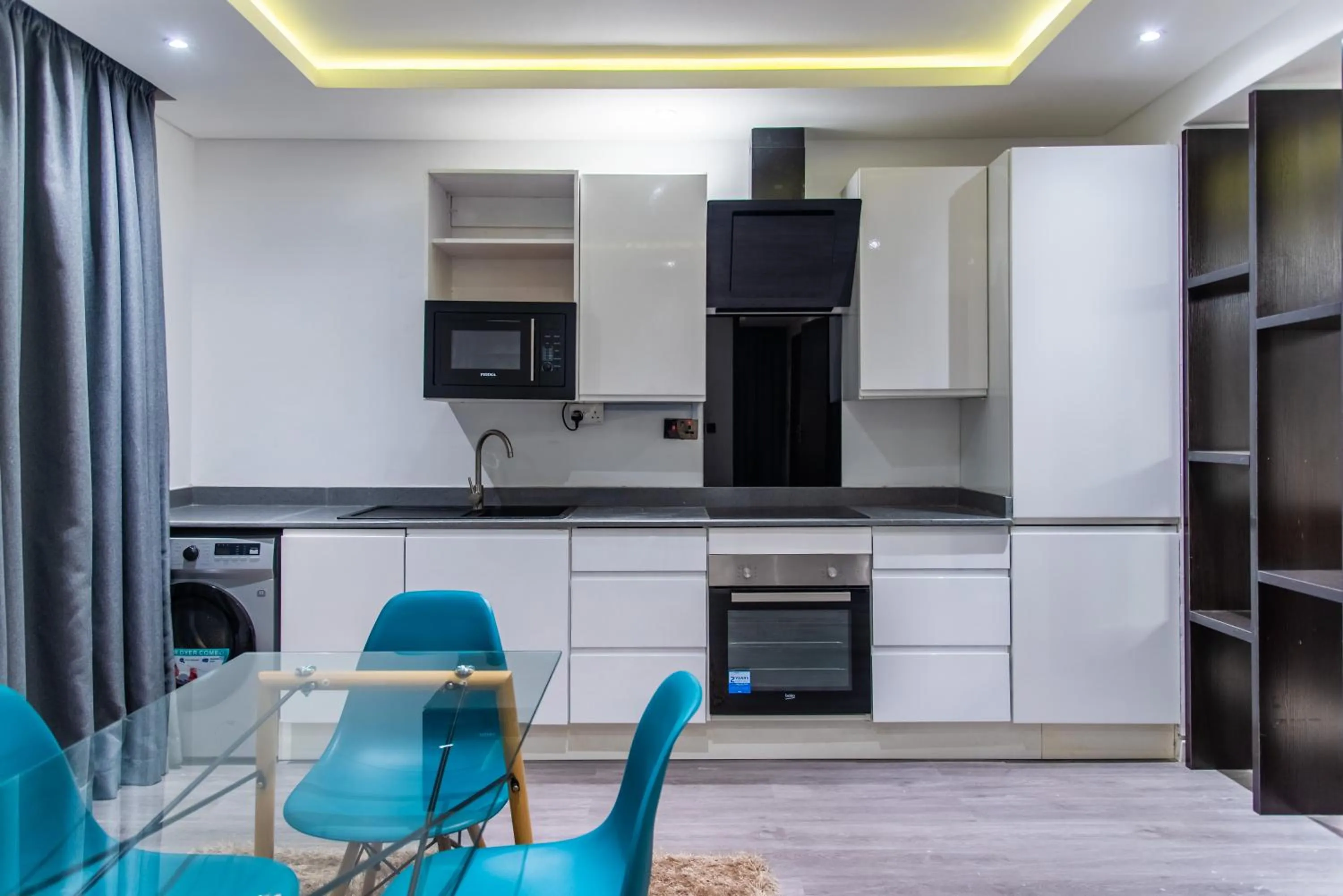 Kitchen or kitchenette in George Residence Lekki