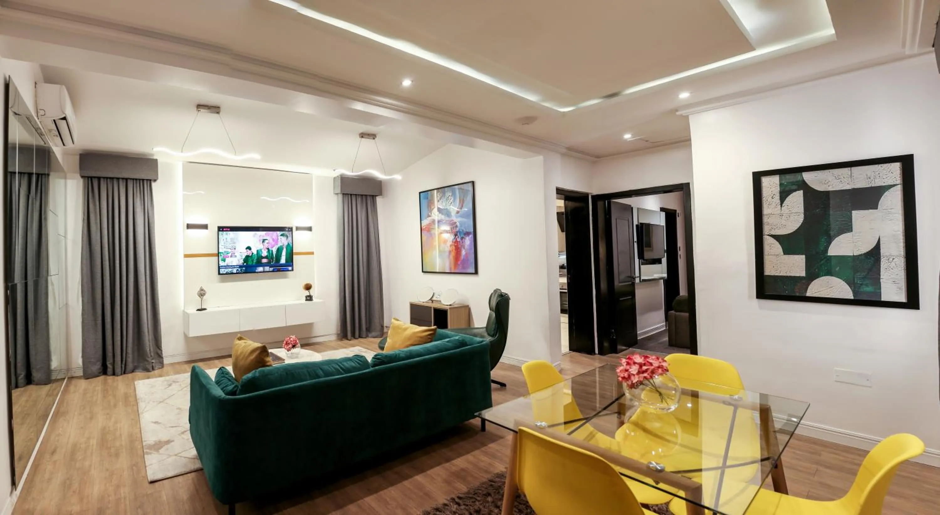 TV and multimedia in George Residence Lekki