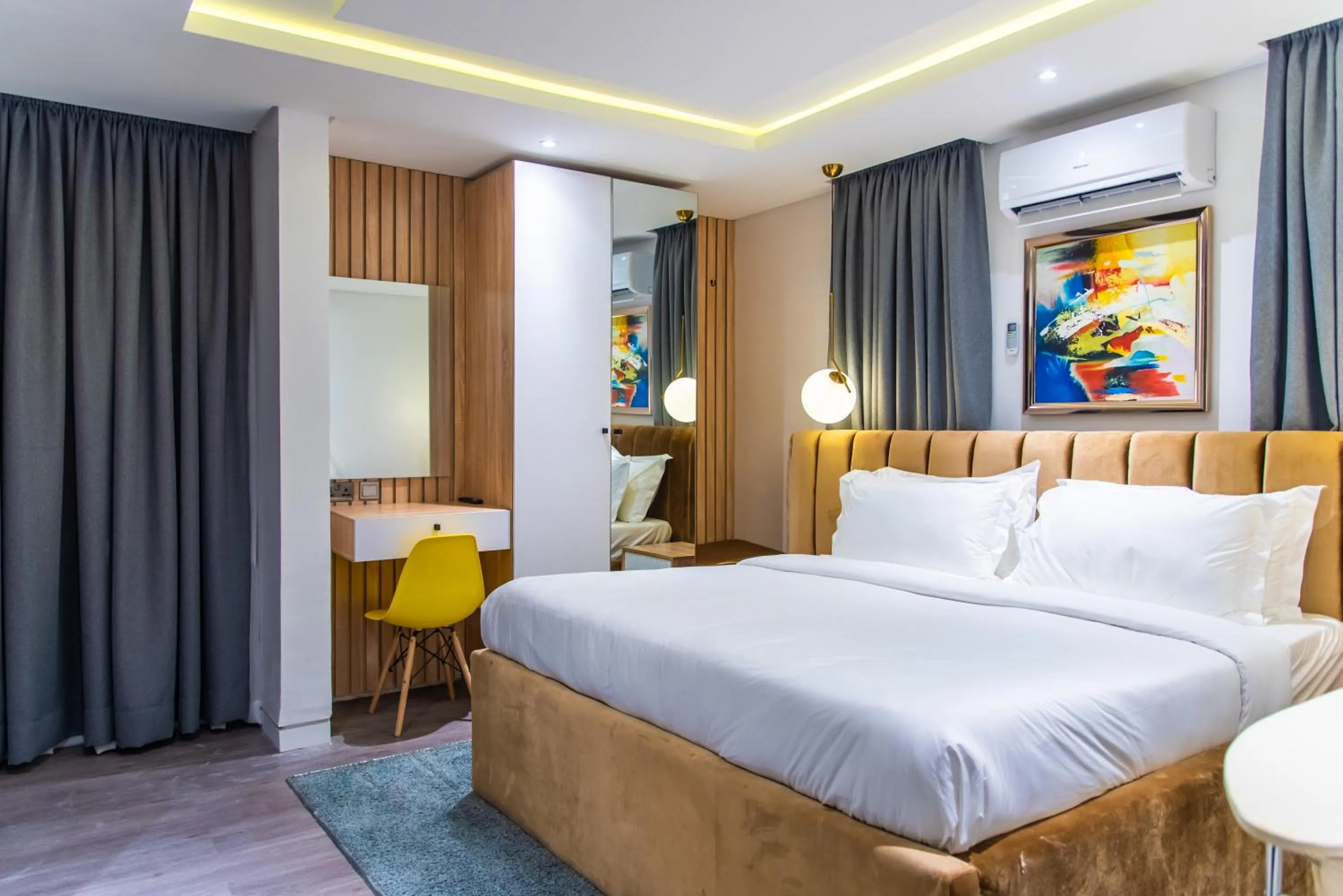 Bed in George Residence Lekki