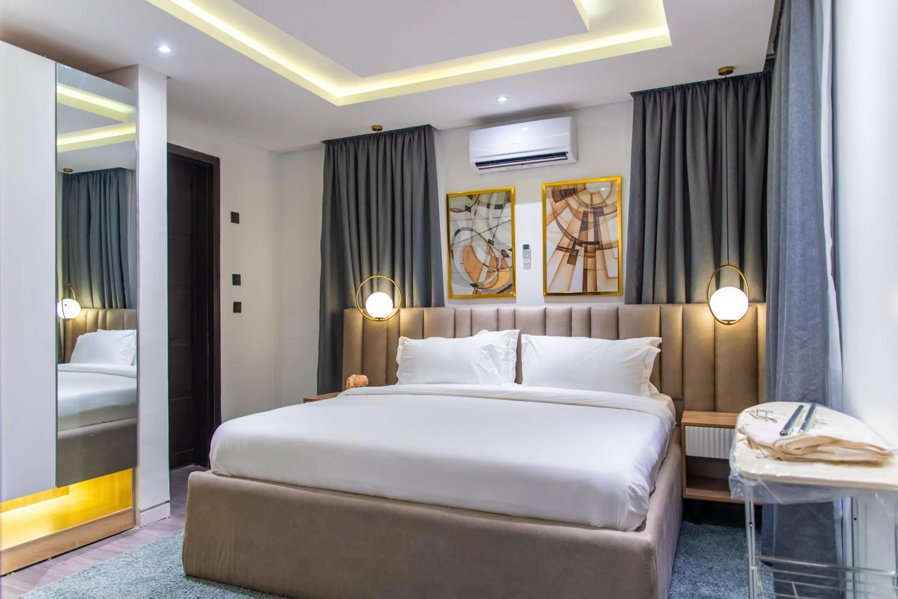 Bed in George Residence Lekki