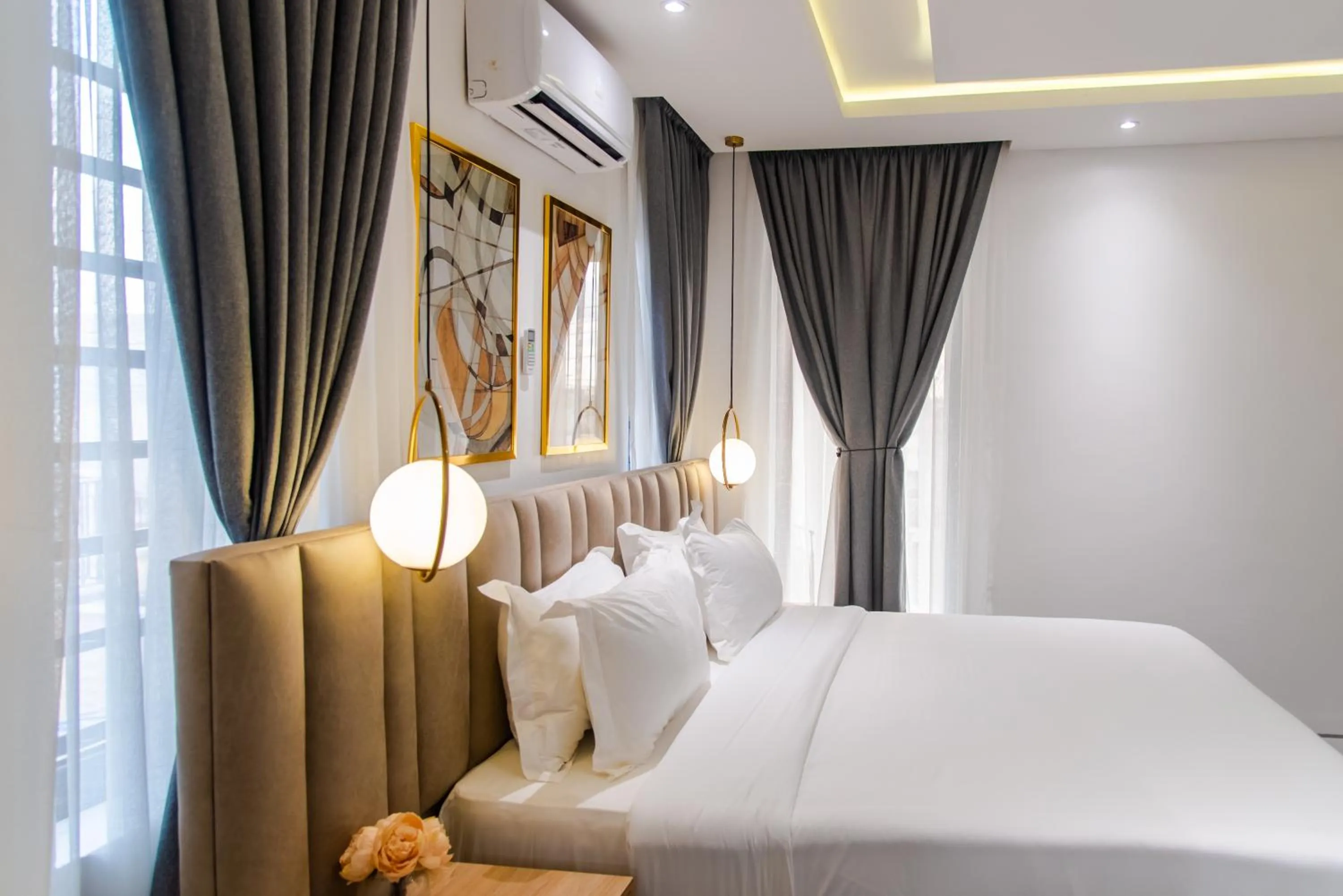 Bed in George Residence Lekki