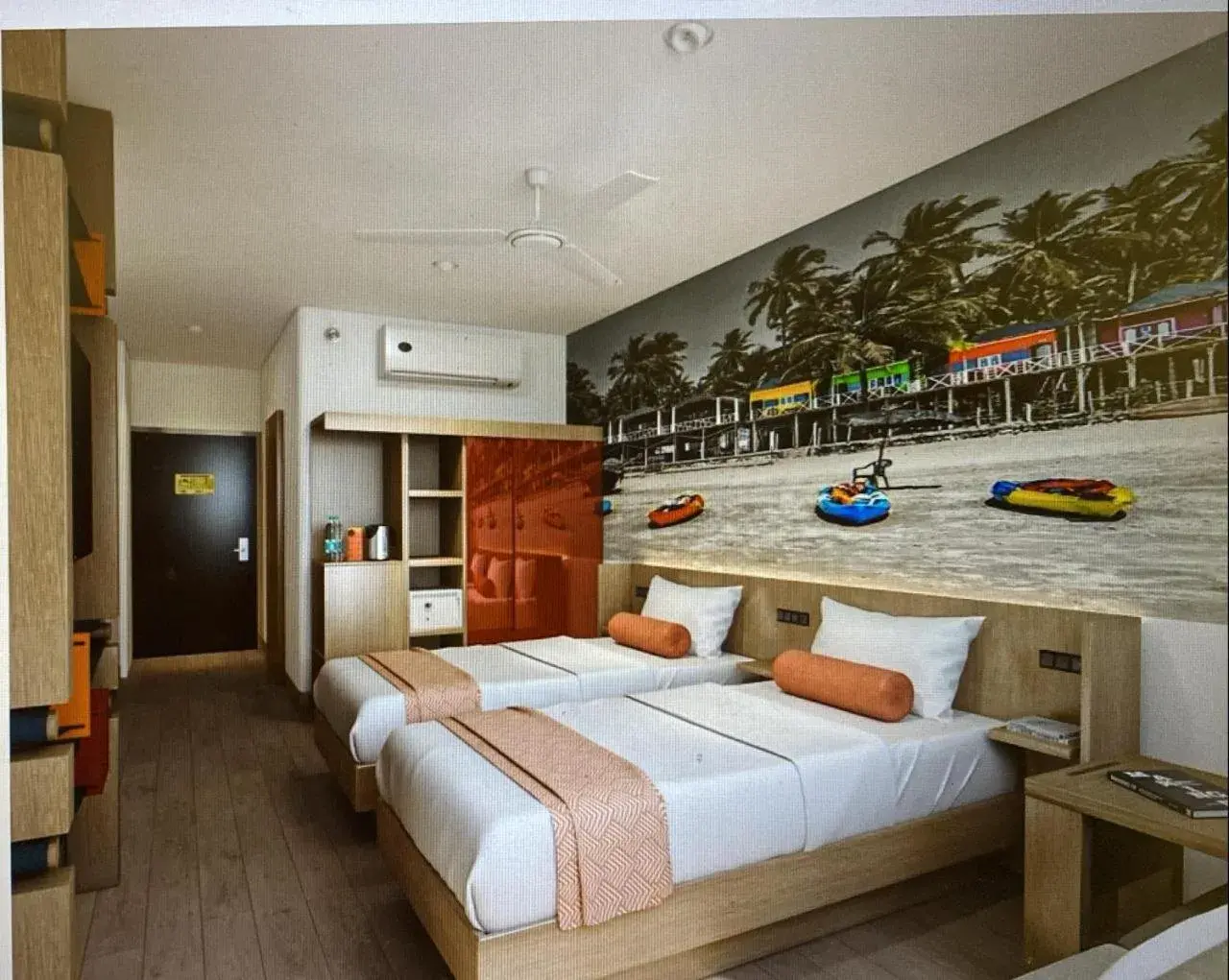 Bed in Ginger Goa Candolim Bed in Ginger Goa Candolim