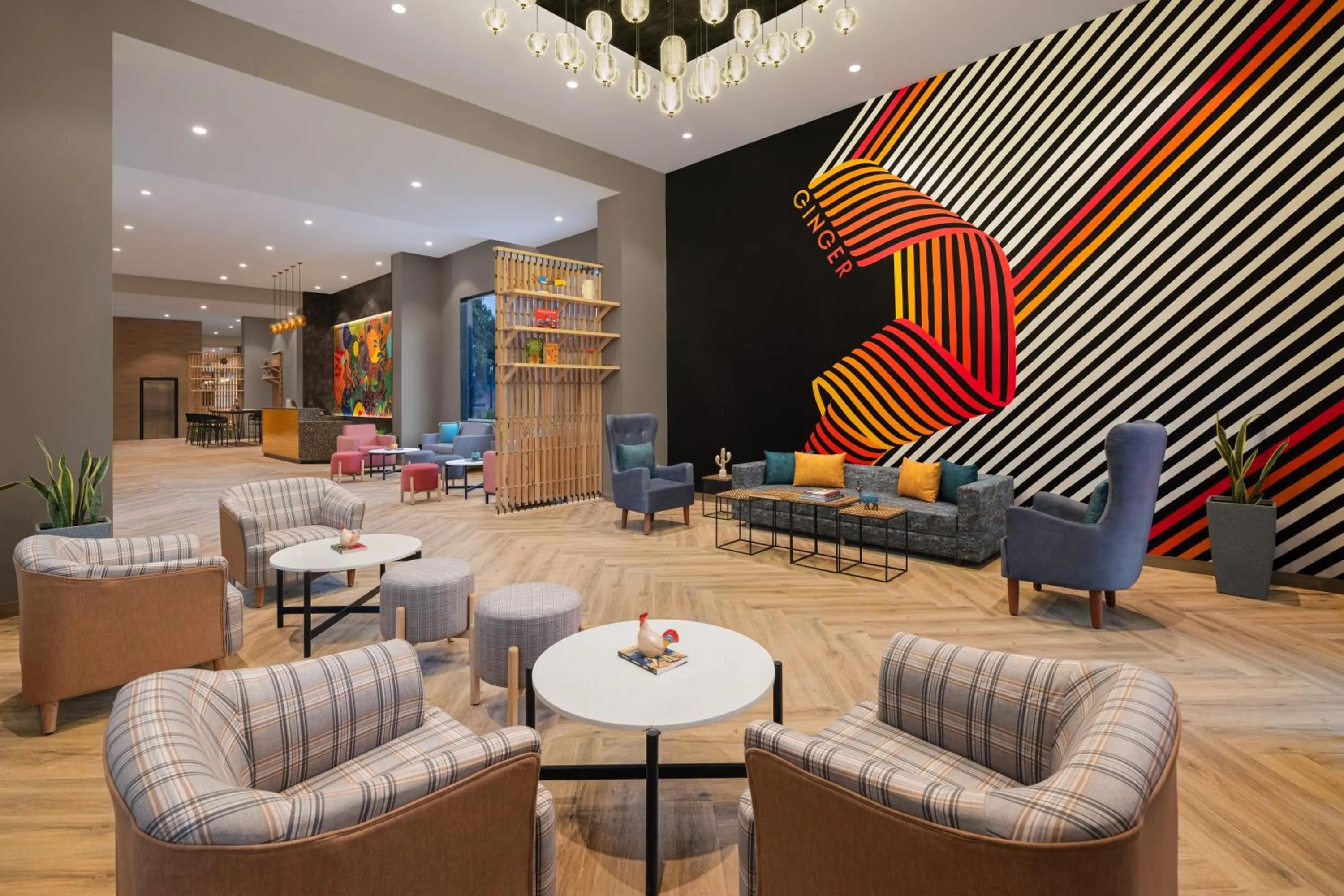 Living room in Ginger Goa Candolim