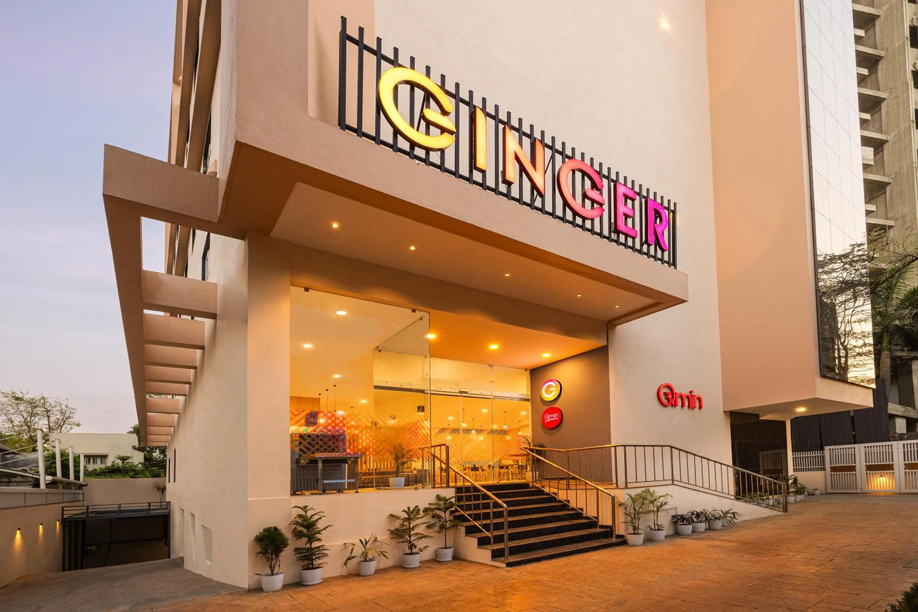 Property building in Ginger Nagpur City Centre