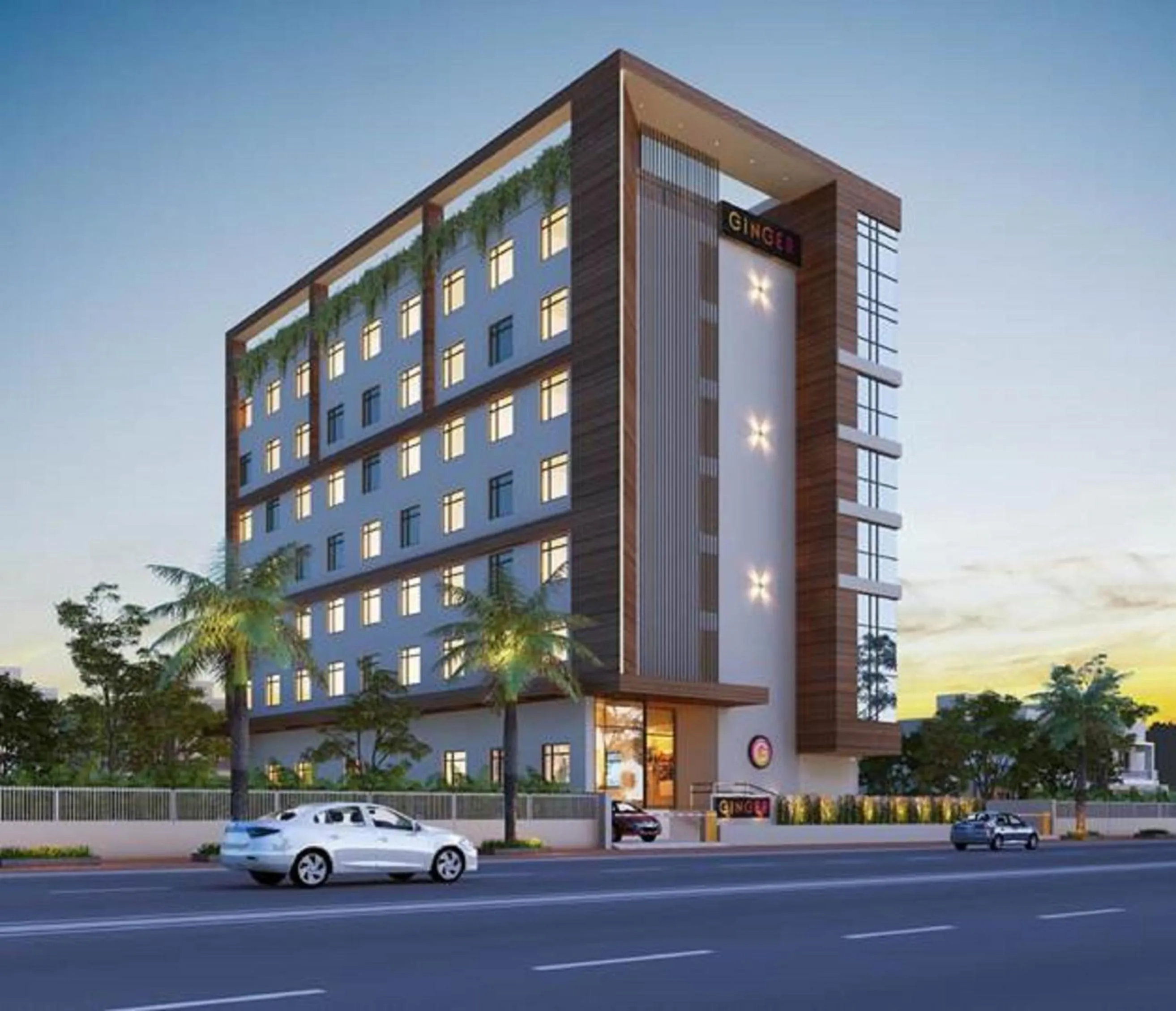 Property building in Ginger Nagpur City Centre