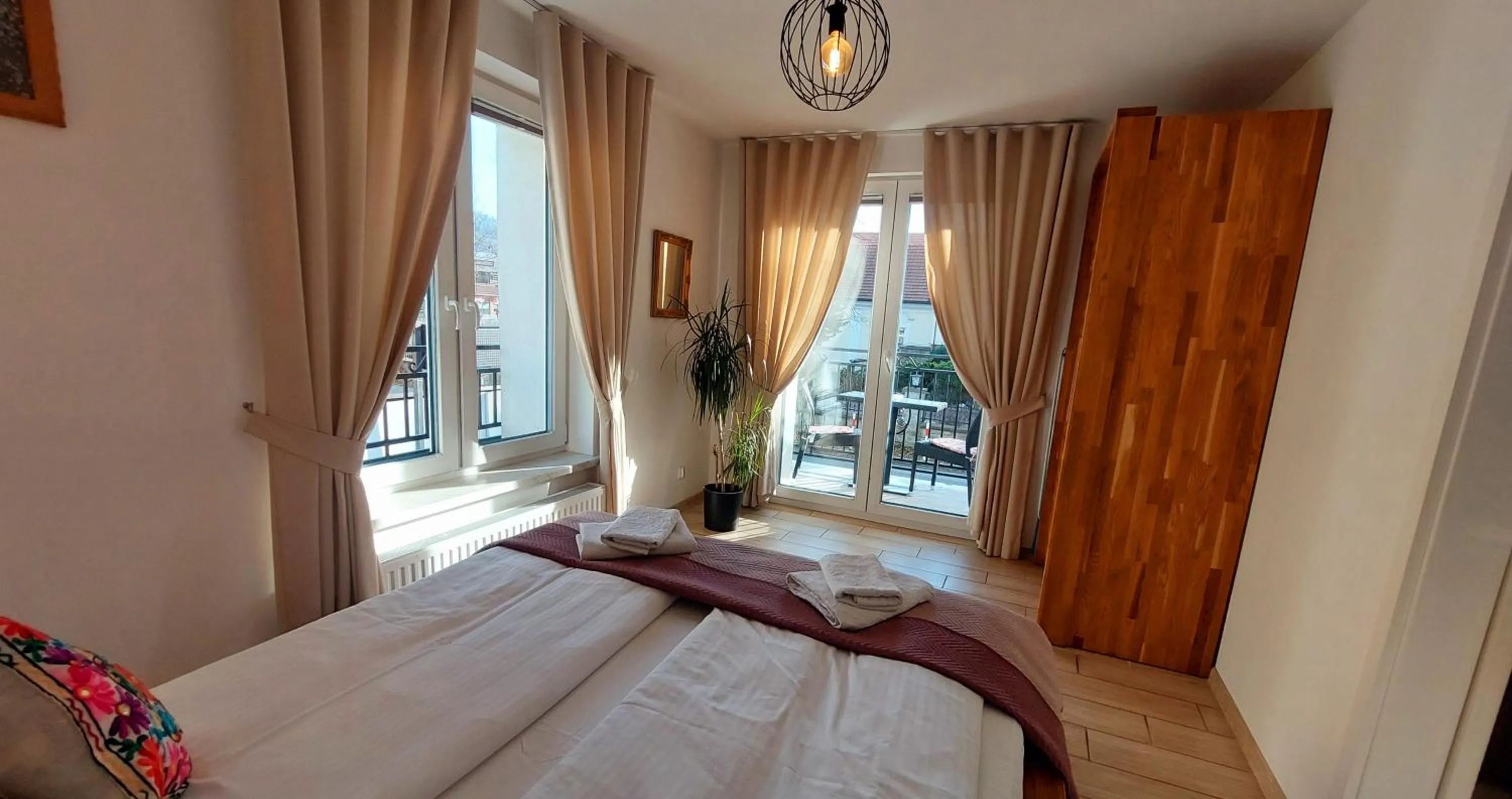 Bed in Apartamenty Biała Perła II