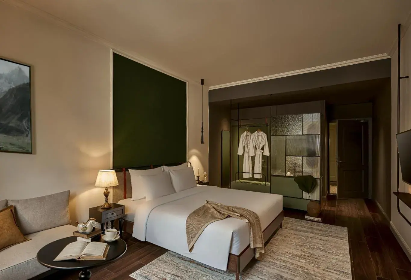 Bed in Signature by M Village Danang Heritage, A modern luxury stay Bed in Signature by M Village Danang Heritage, A modern luxury stay