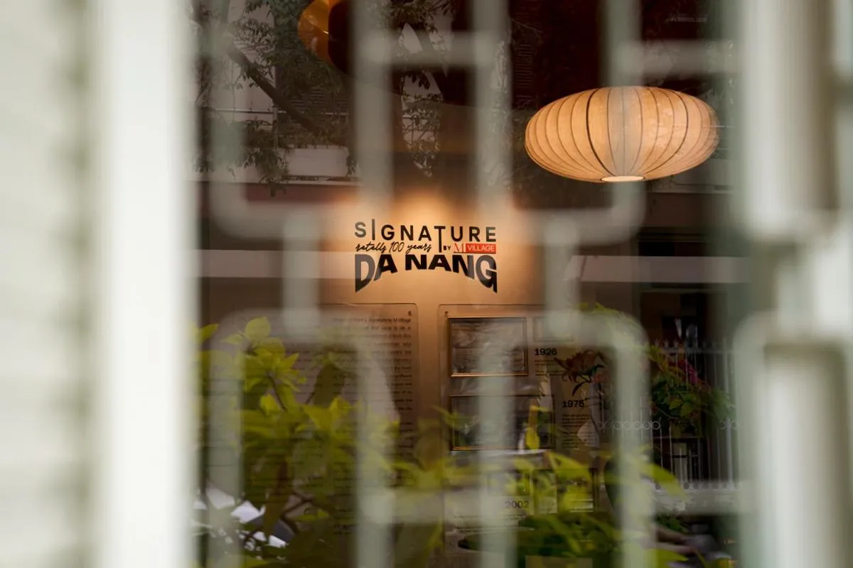 Property logo or sign in Signature by M Village Danang Heritage, A modern luxury stay