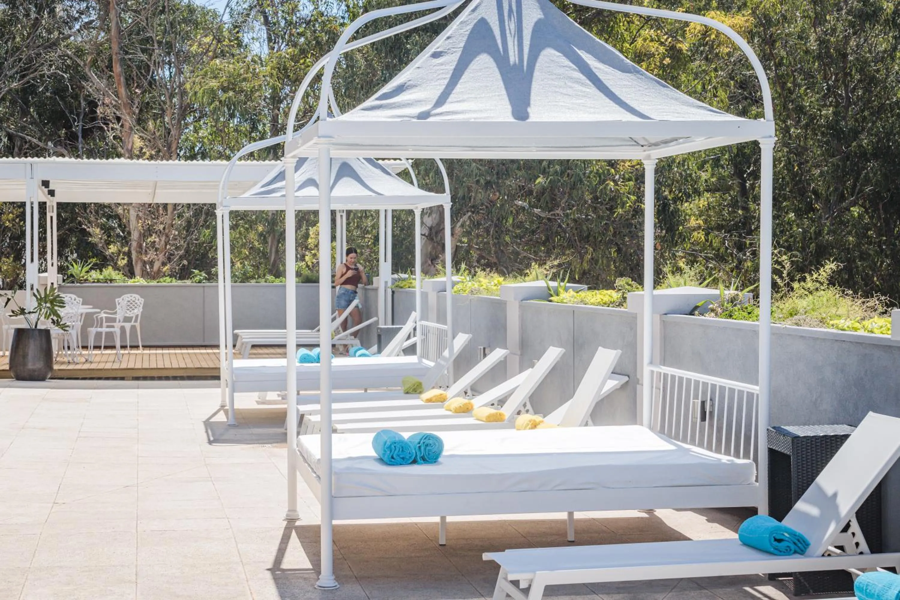 Swimming pool in Garden Suites Pinamar