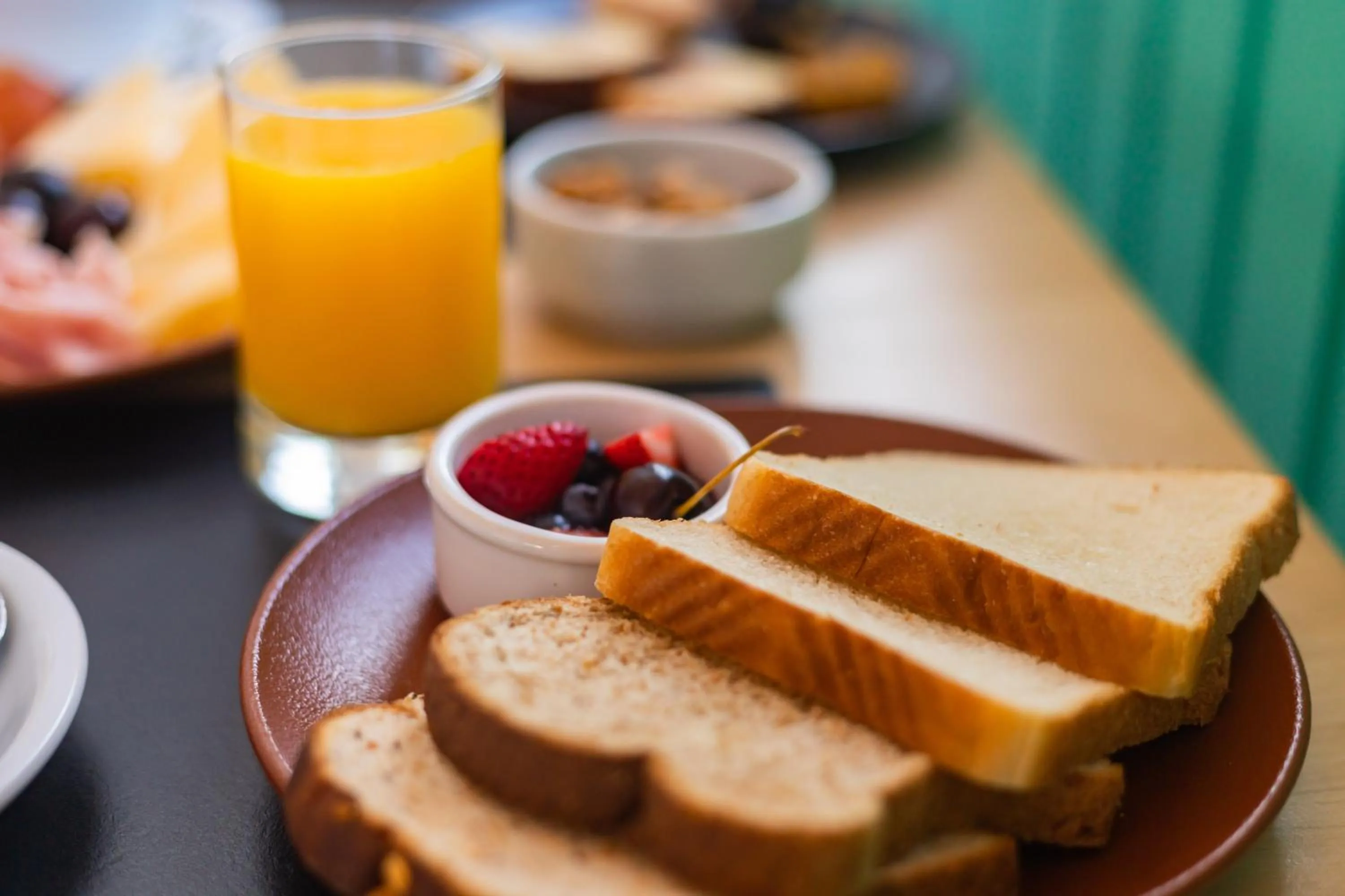 Breakfast in Garden Suites Pinamar