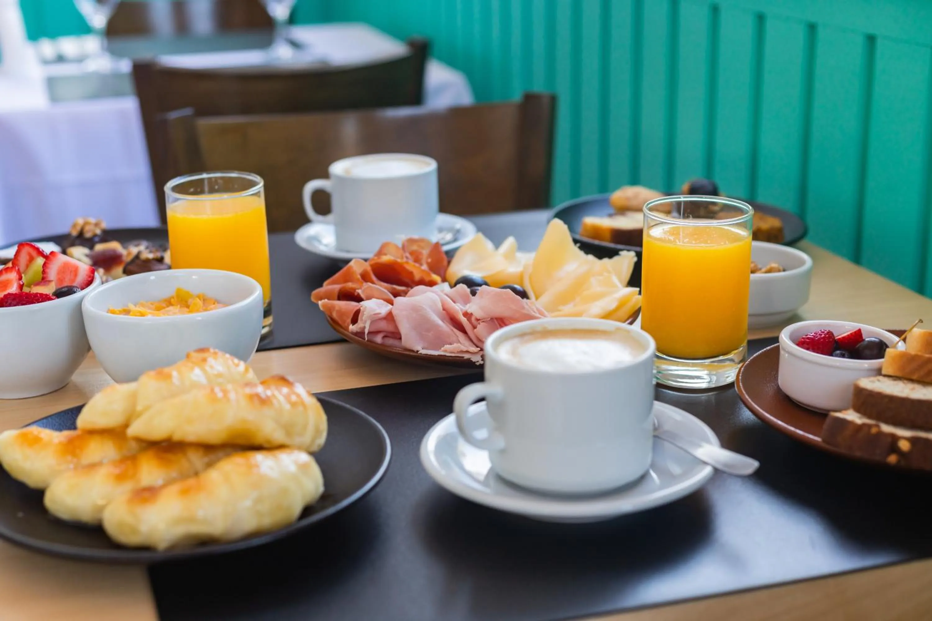 Breakfast in Garden Suites Pinamar