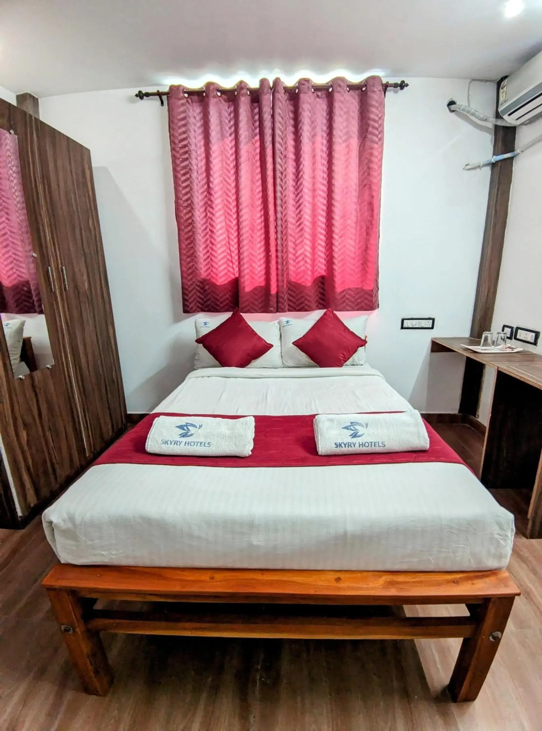 Bed in Skyry Hotels Singanallur Bed in Skyry Hotels Singanallur