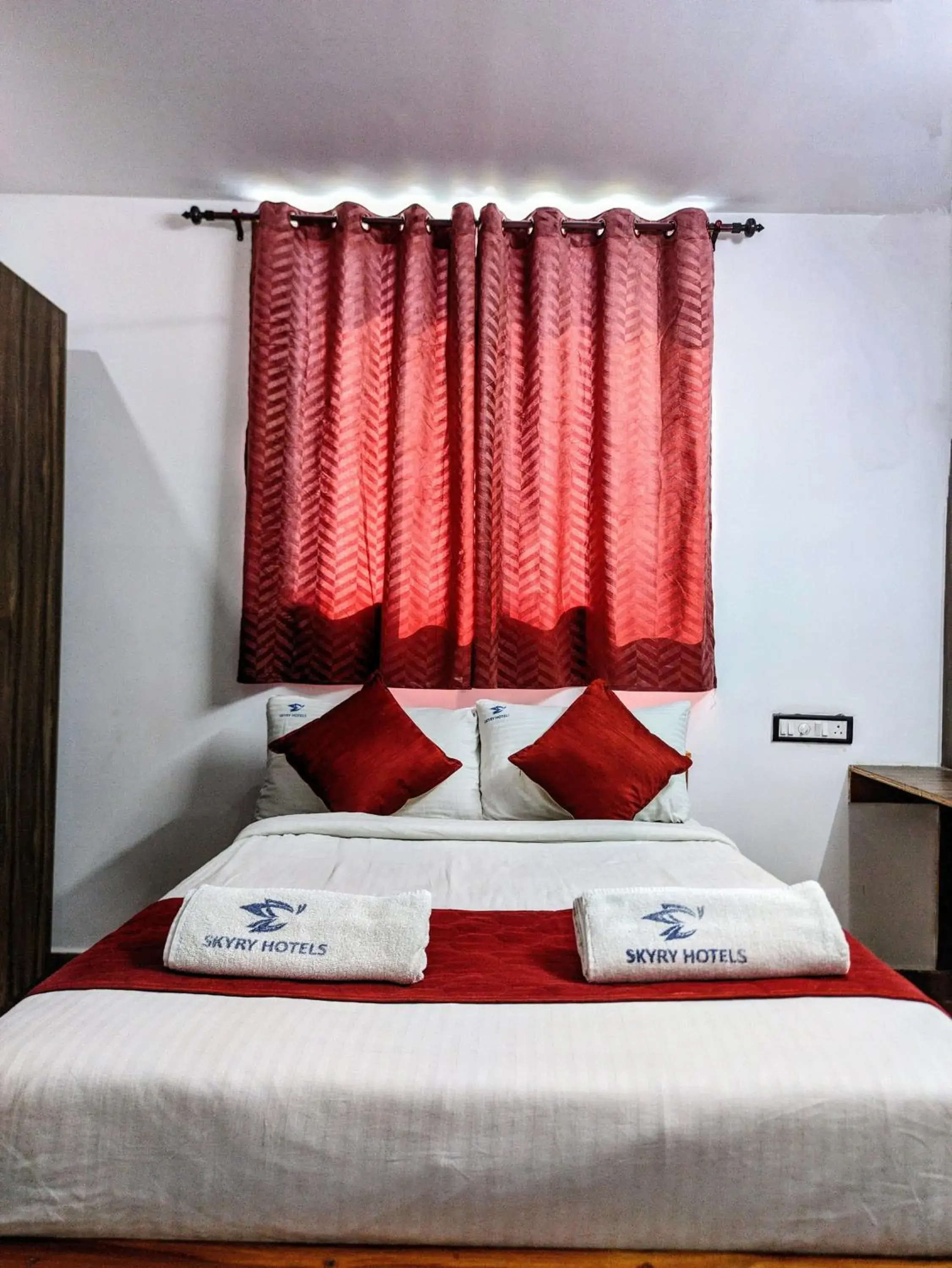 Bed in Skyry Hotels Singanallur Bed in Skyry Hotels Singanallur