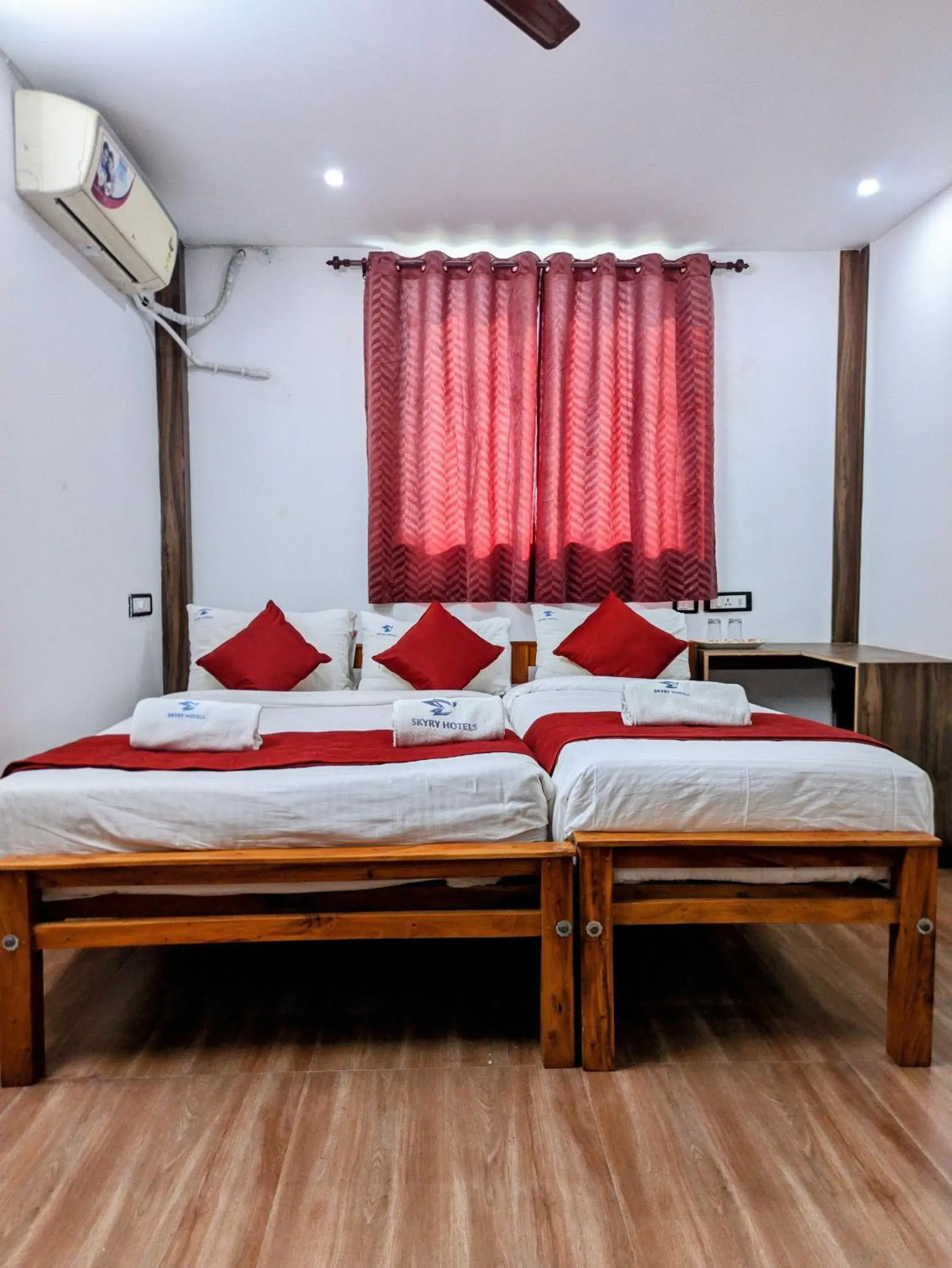 Bed in Skyry Hotels Singanallur Bed in Skyry Hotels Singanallur