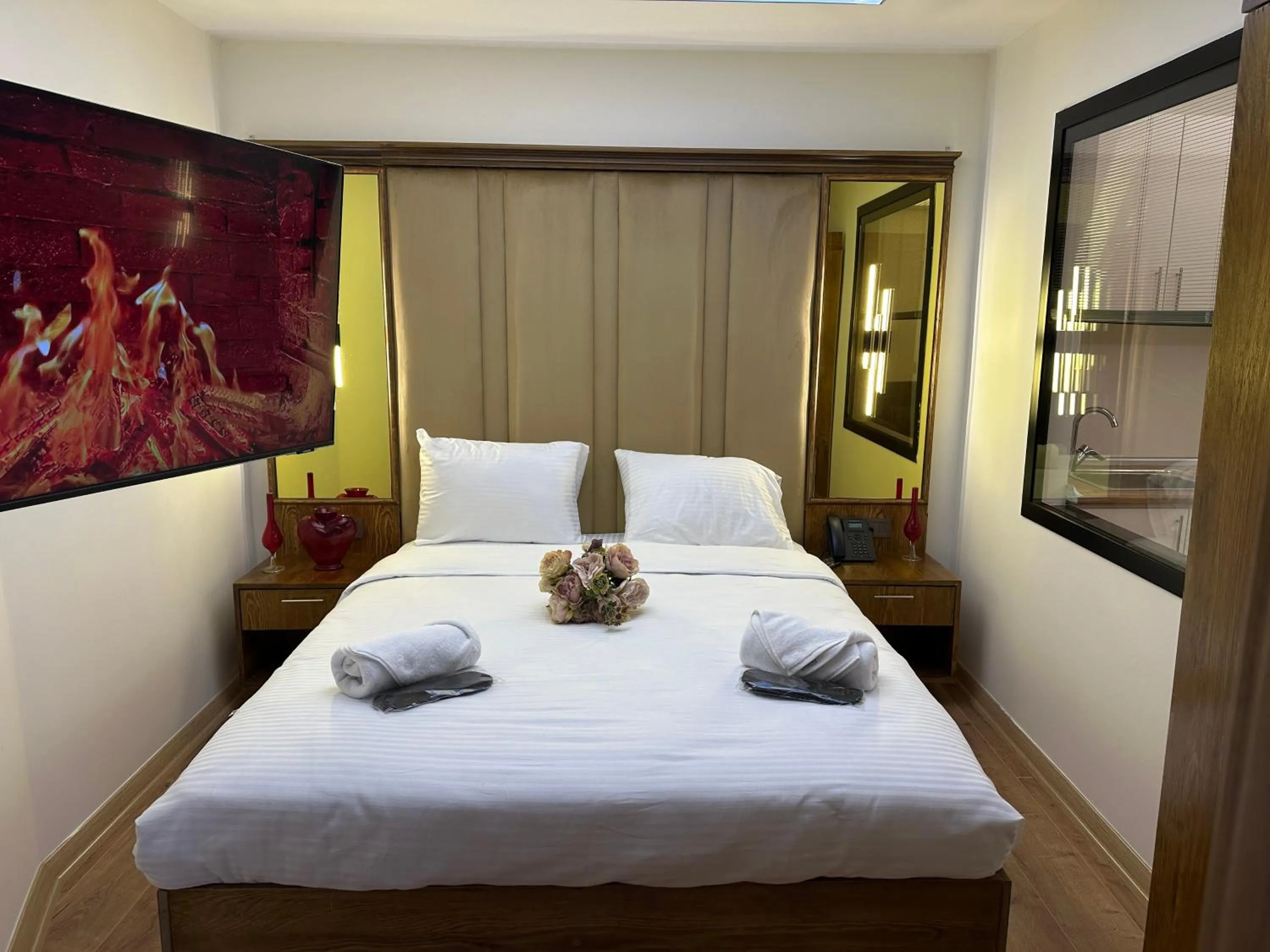 Bed in Lokka Hotel Ortakoy