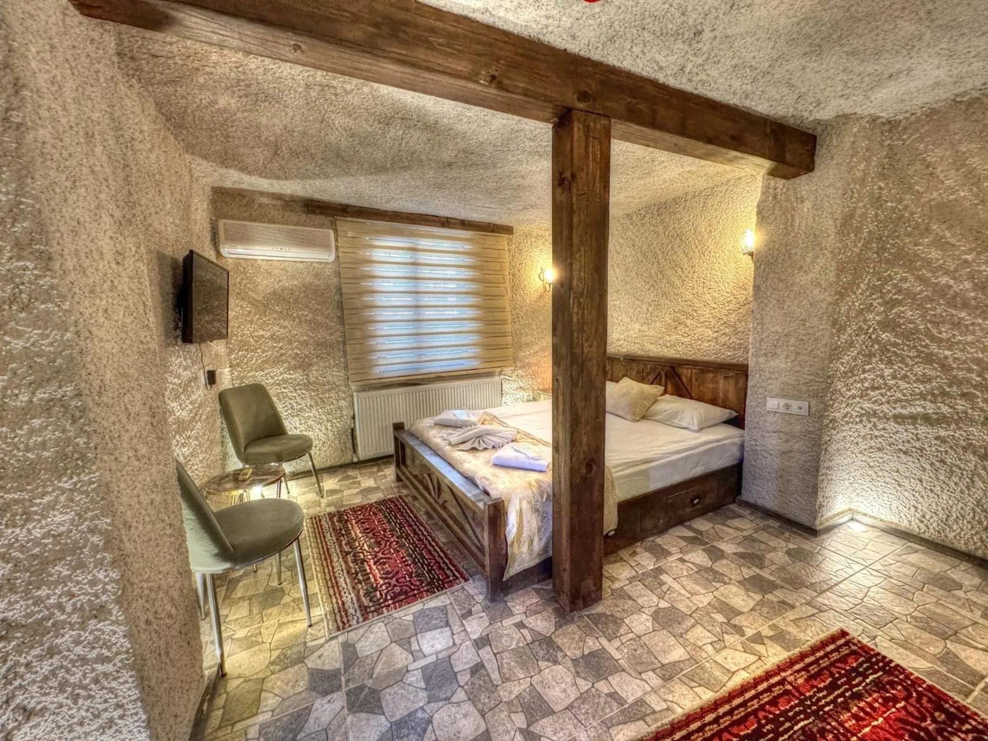 Bed in Panda Stone House