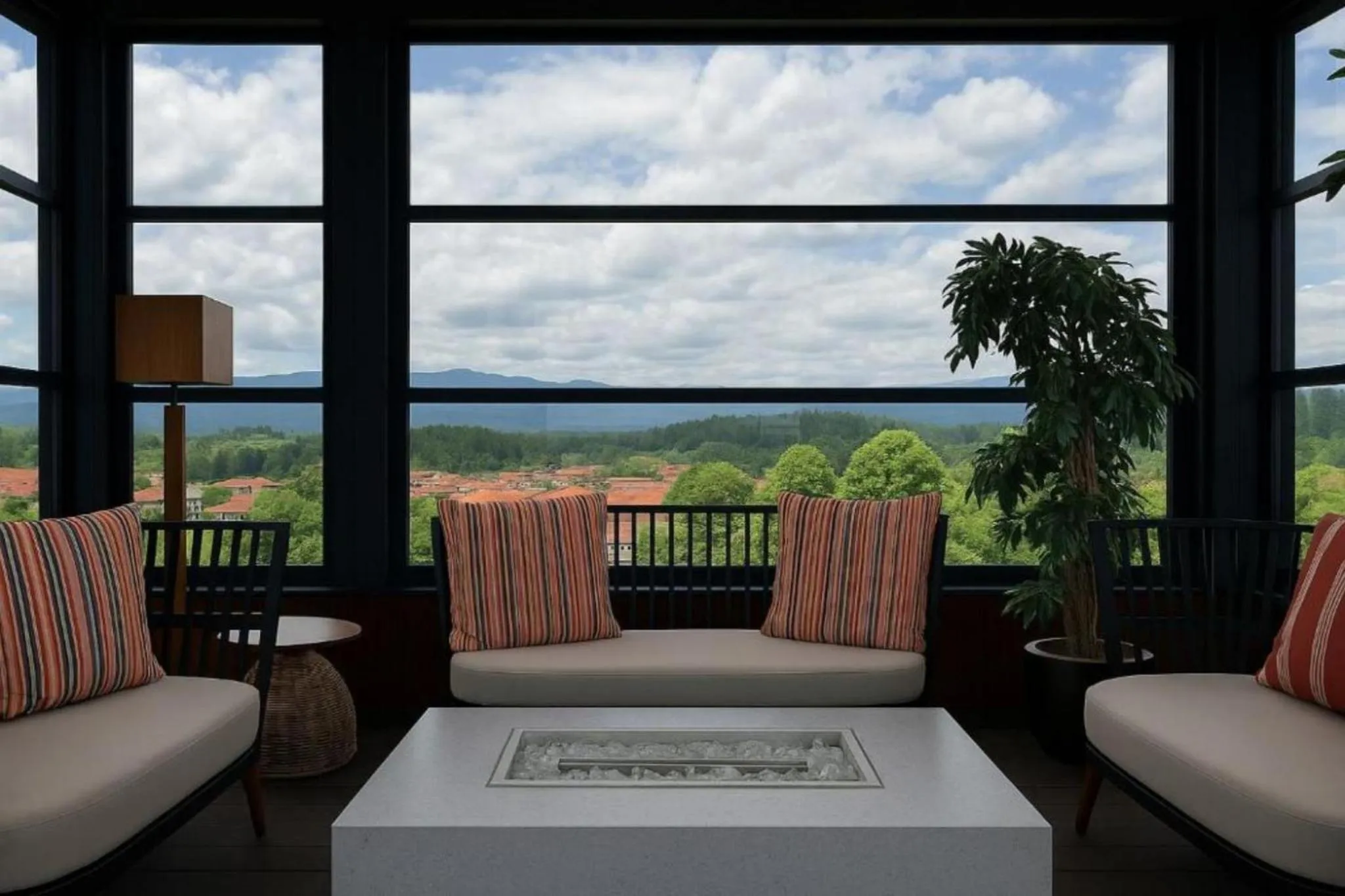 Balcony/Terrace in Regnum Banya Thermal Hotel