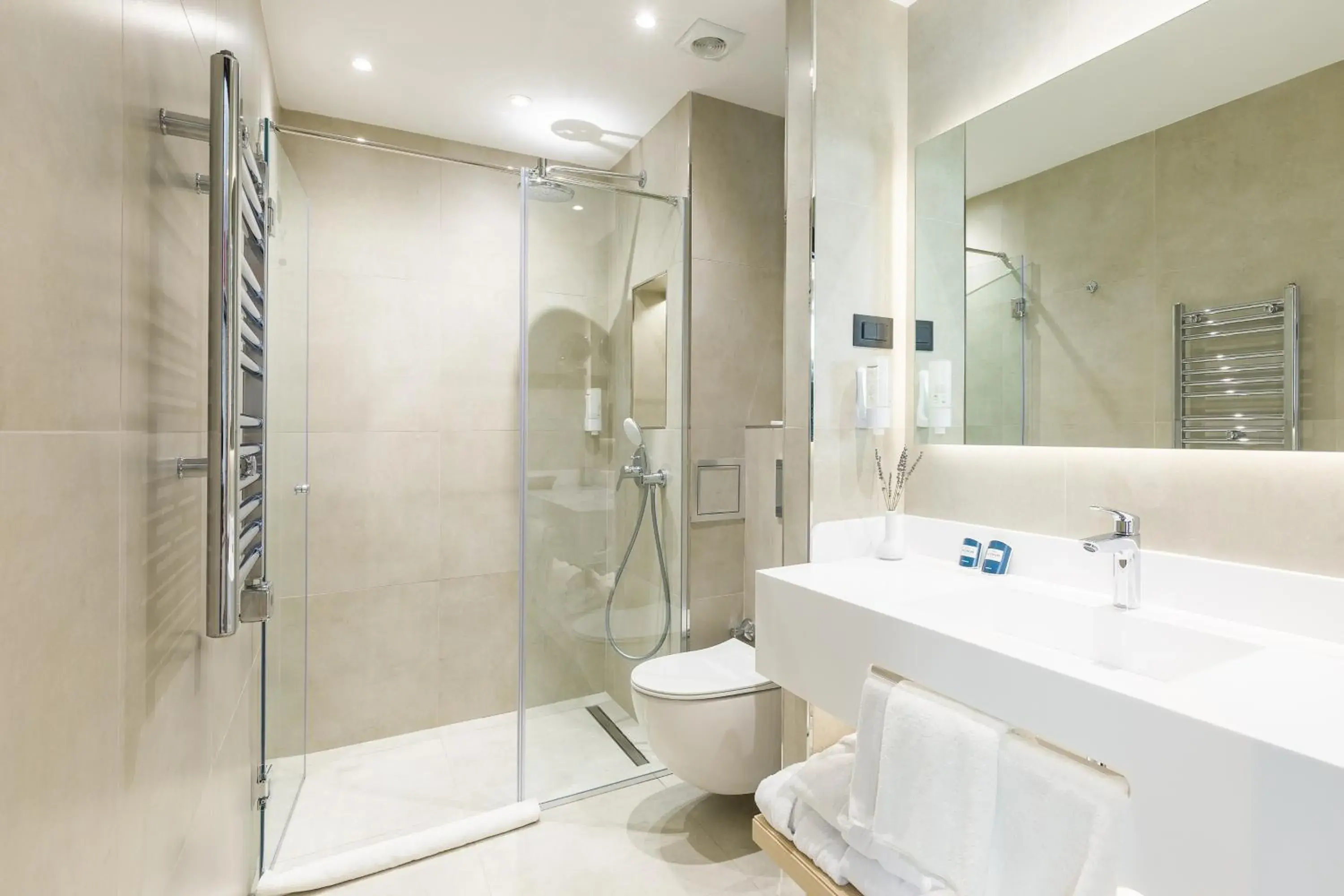 Bathroom in Regnum Banya Thermal Hotel Bathroom in Regnum Banya Thermal Hotel