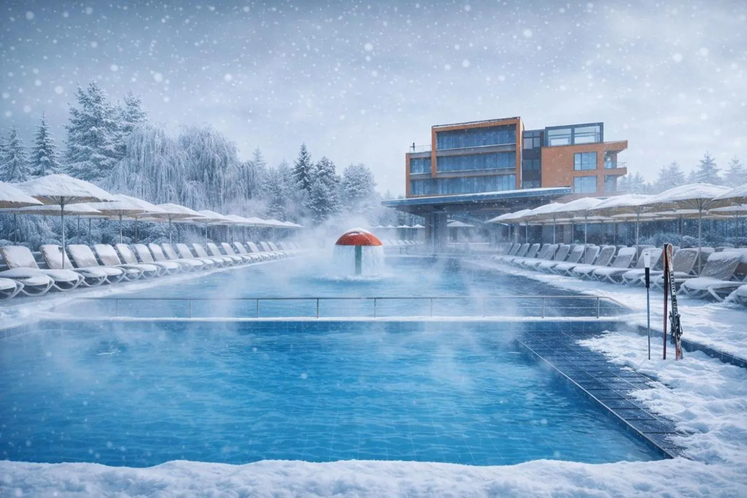 Property building in Regnum Banya Thermal Hotel