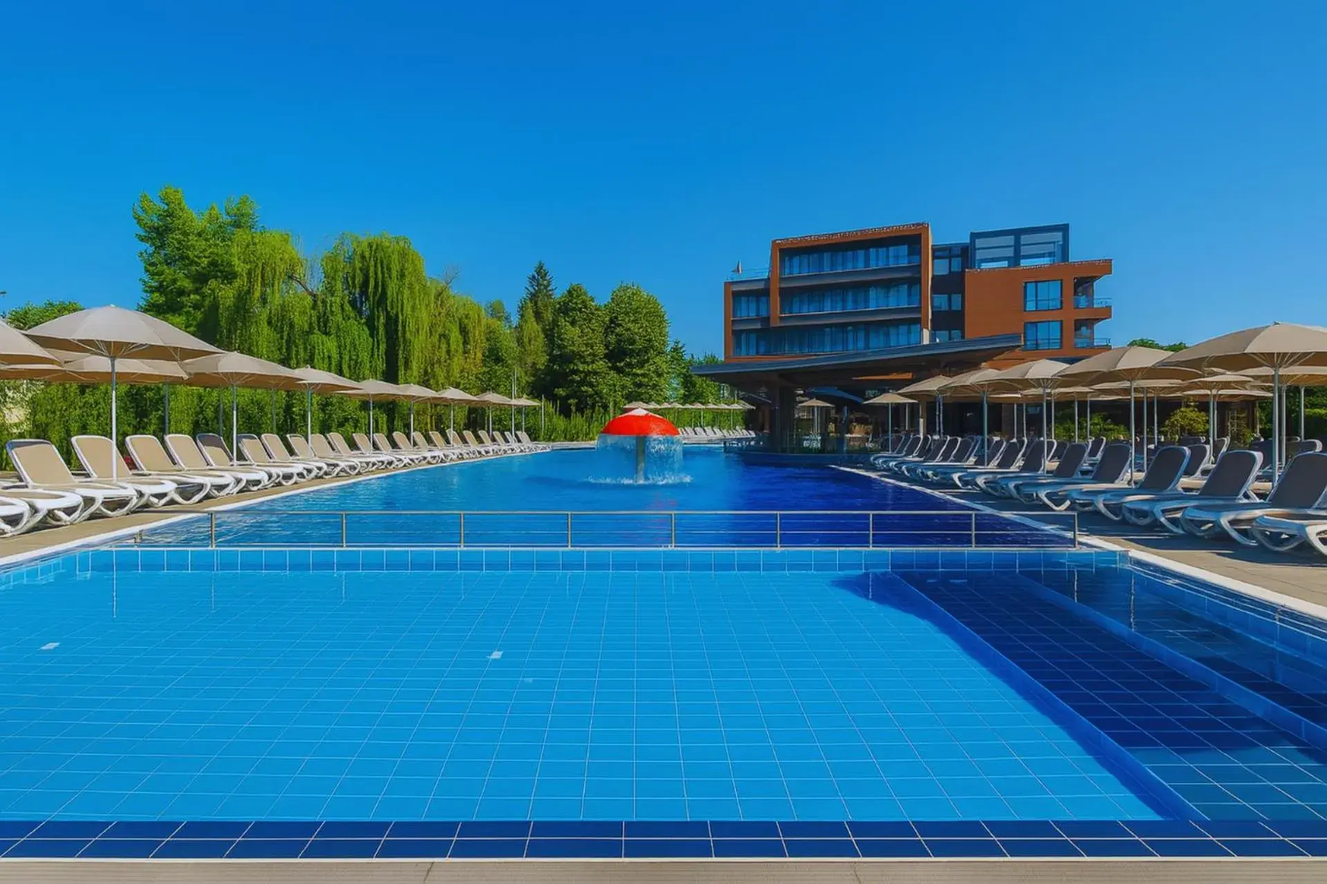 Property building in Regnum Banya Thermal Hotel Property building in Regnum Banya Thermal Hotel