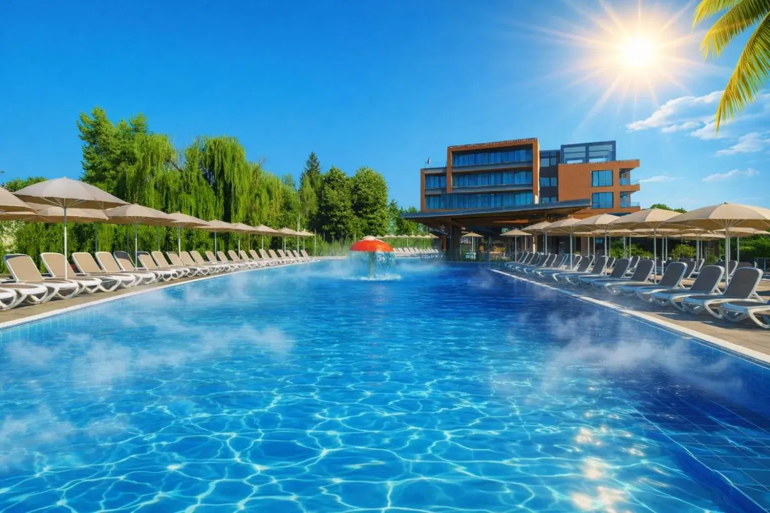 Property building in Regnum Banya Thermal Hotel Property building in Regnum Banya Thermal Hotel