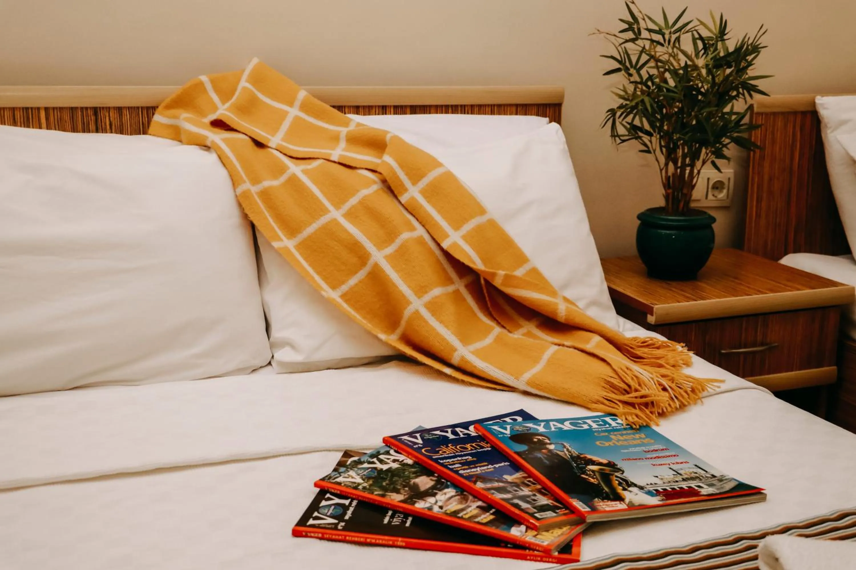 Bed in Ece Hotel Eceabat