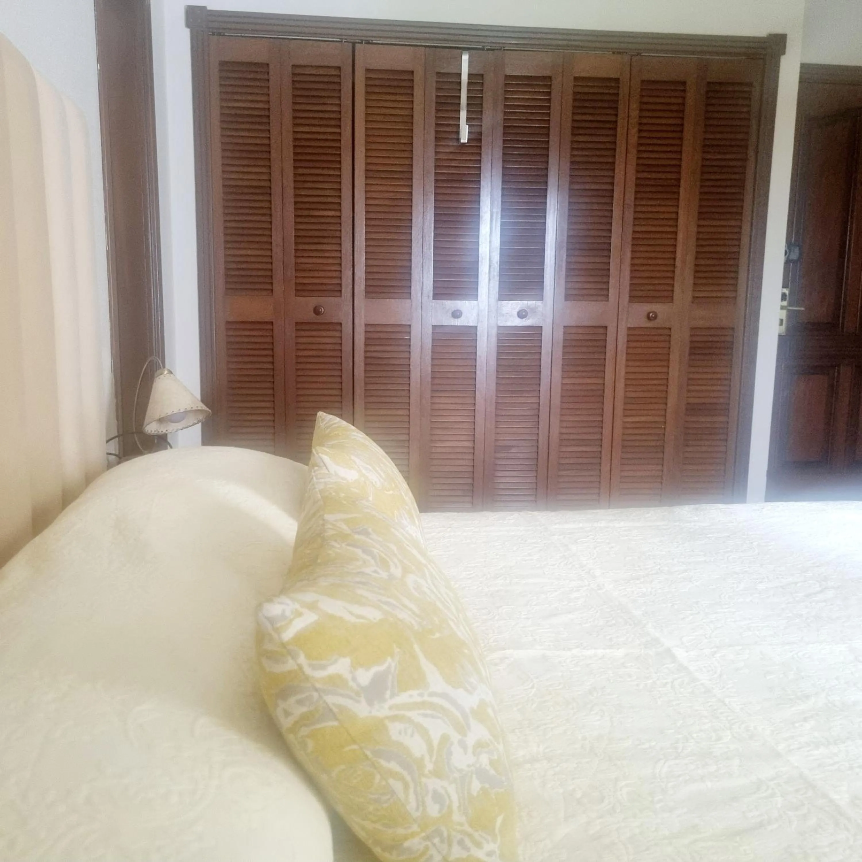 Bed in Hotel Condominio Casa Blanca