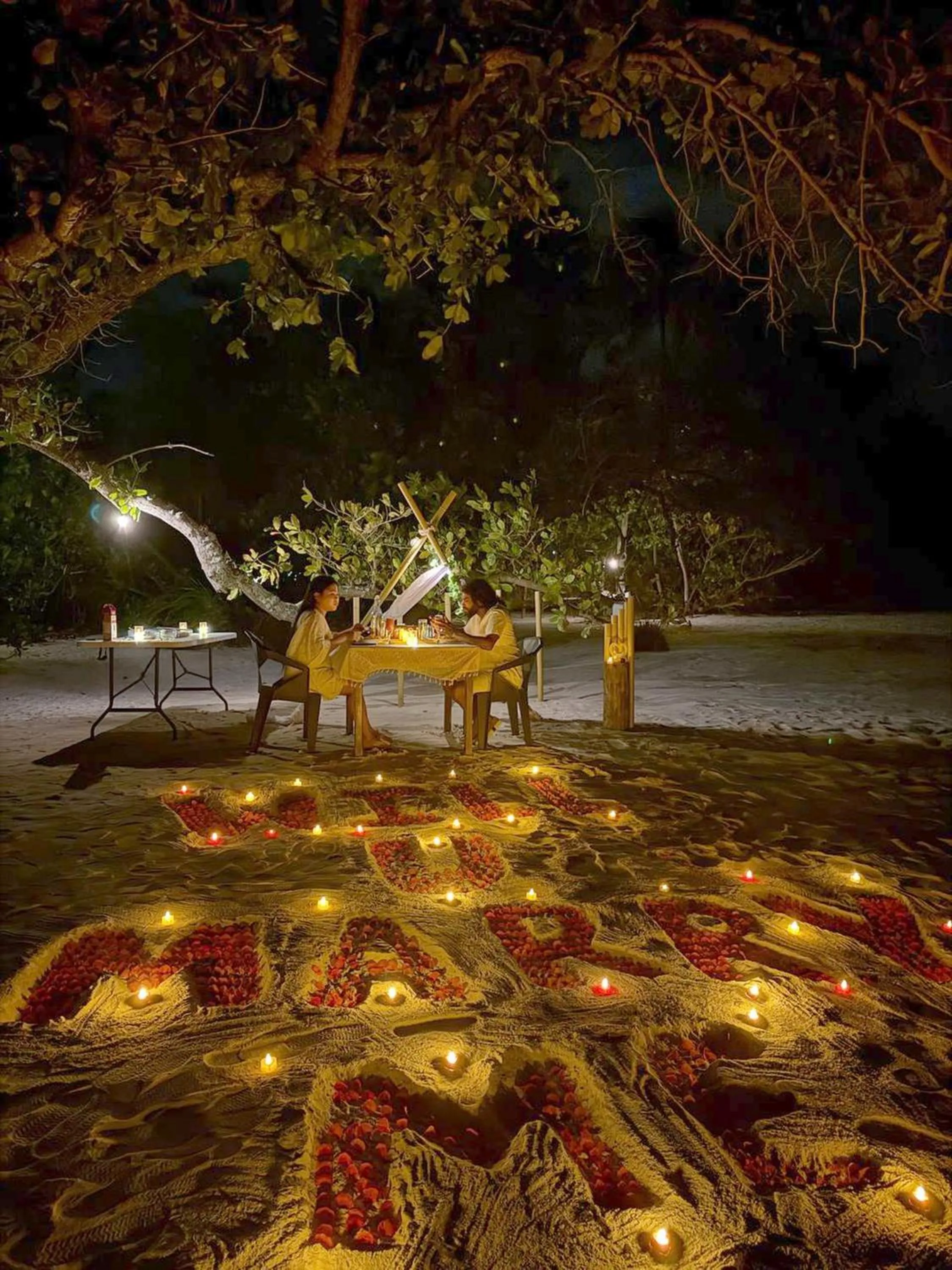Night in Skyinn omadhoo