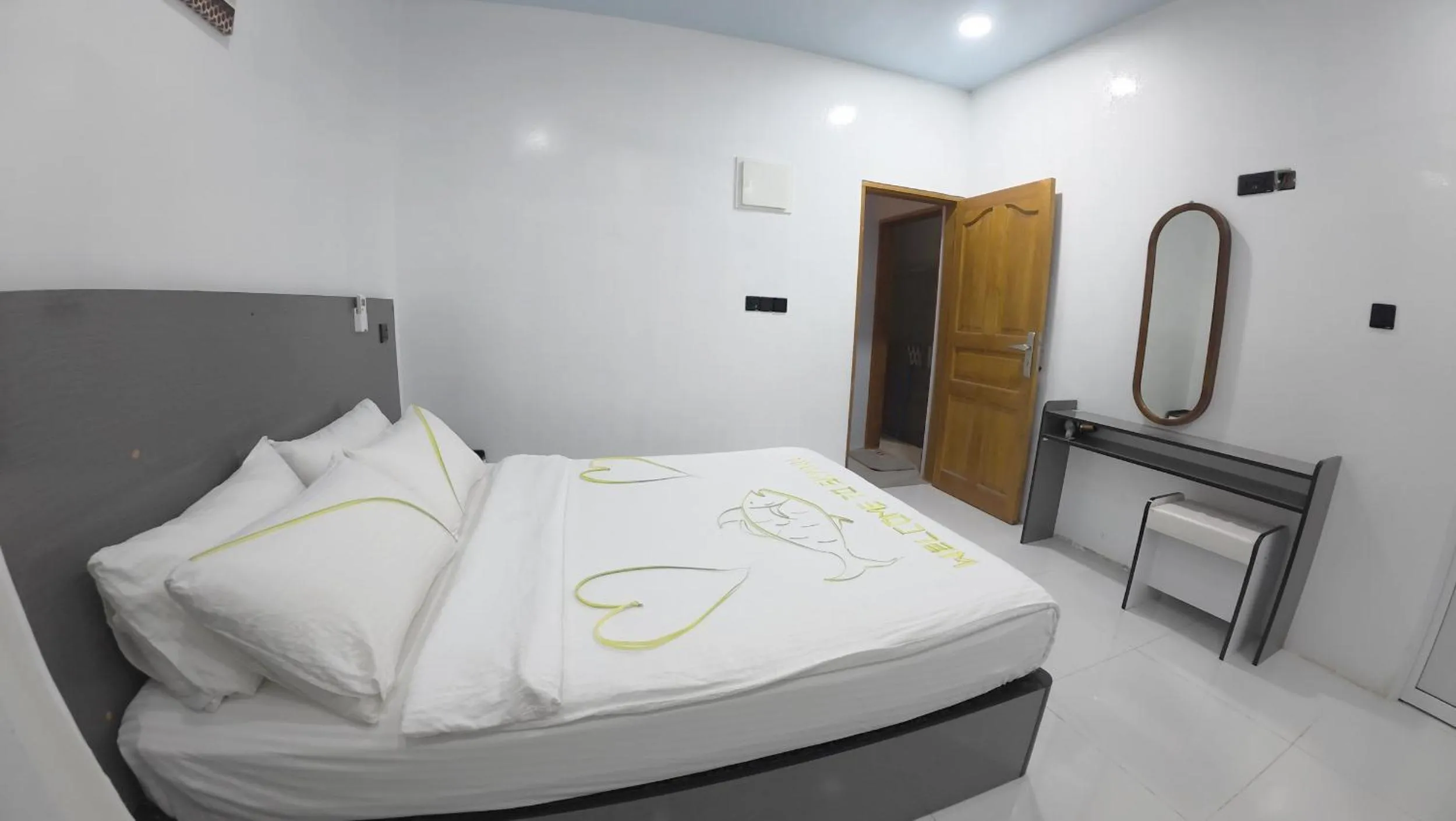 Bed in Skyinn omadhoo