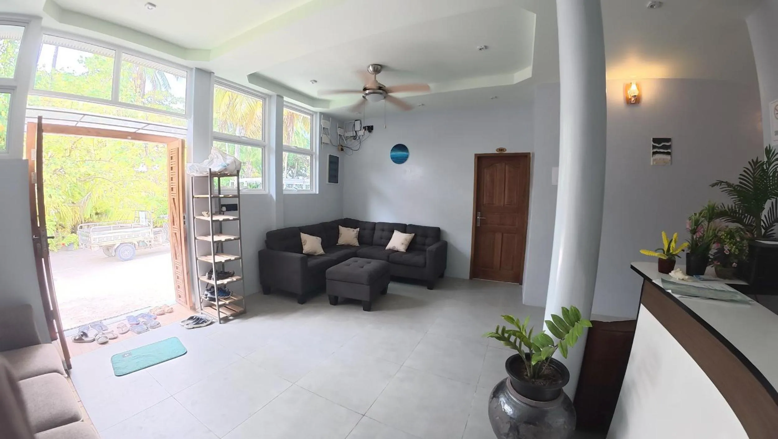Living room in Skyinn omadhoo