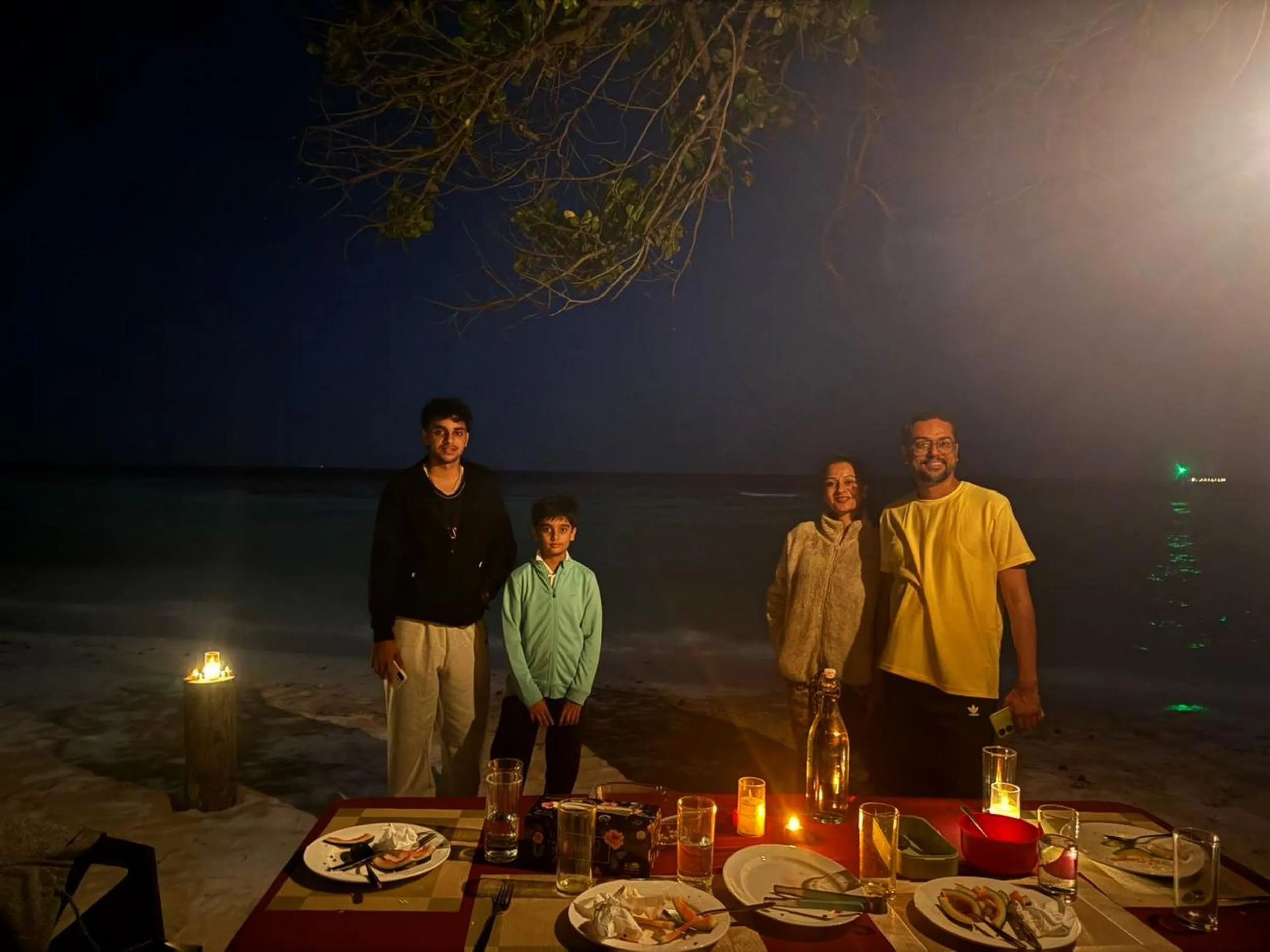 Night in Skyinn omadhoo
