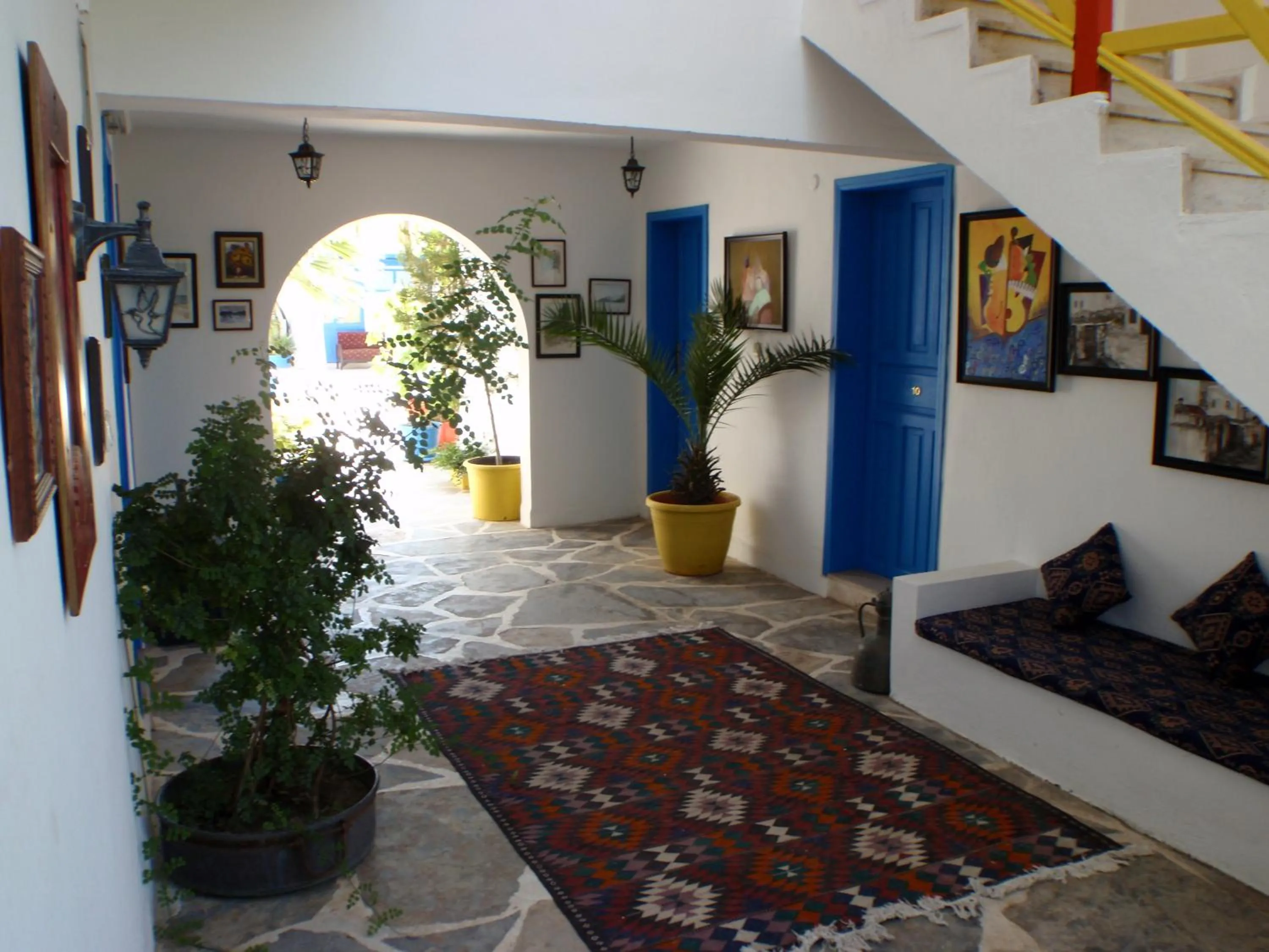 Decorative detail in Su Hotel - Bodrum