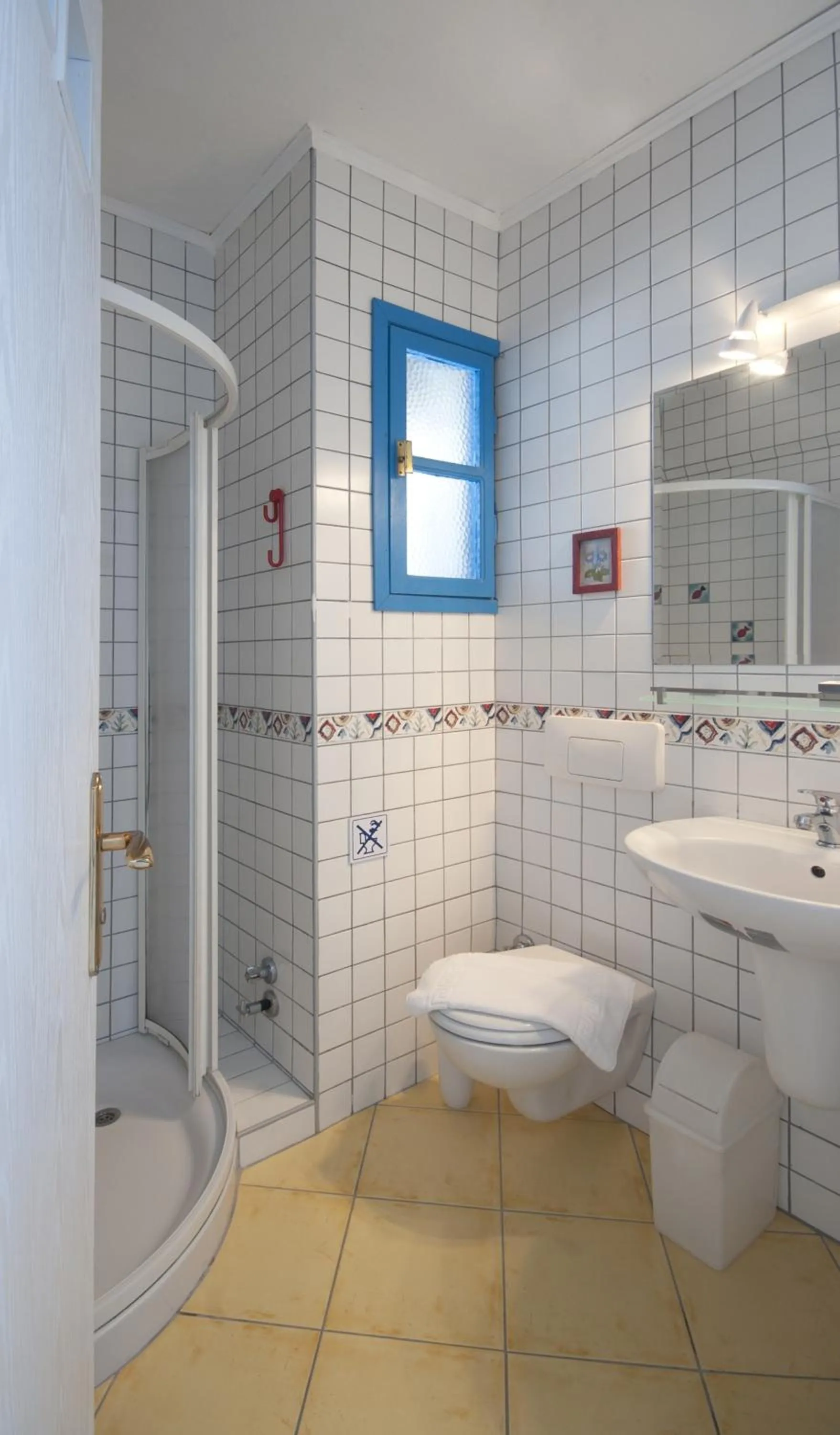 Shower in Su Hotel - Bodrum