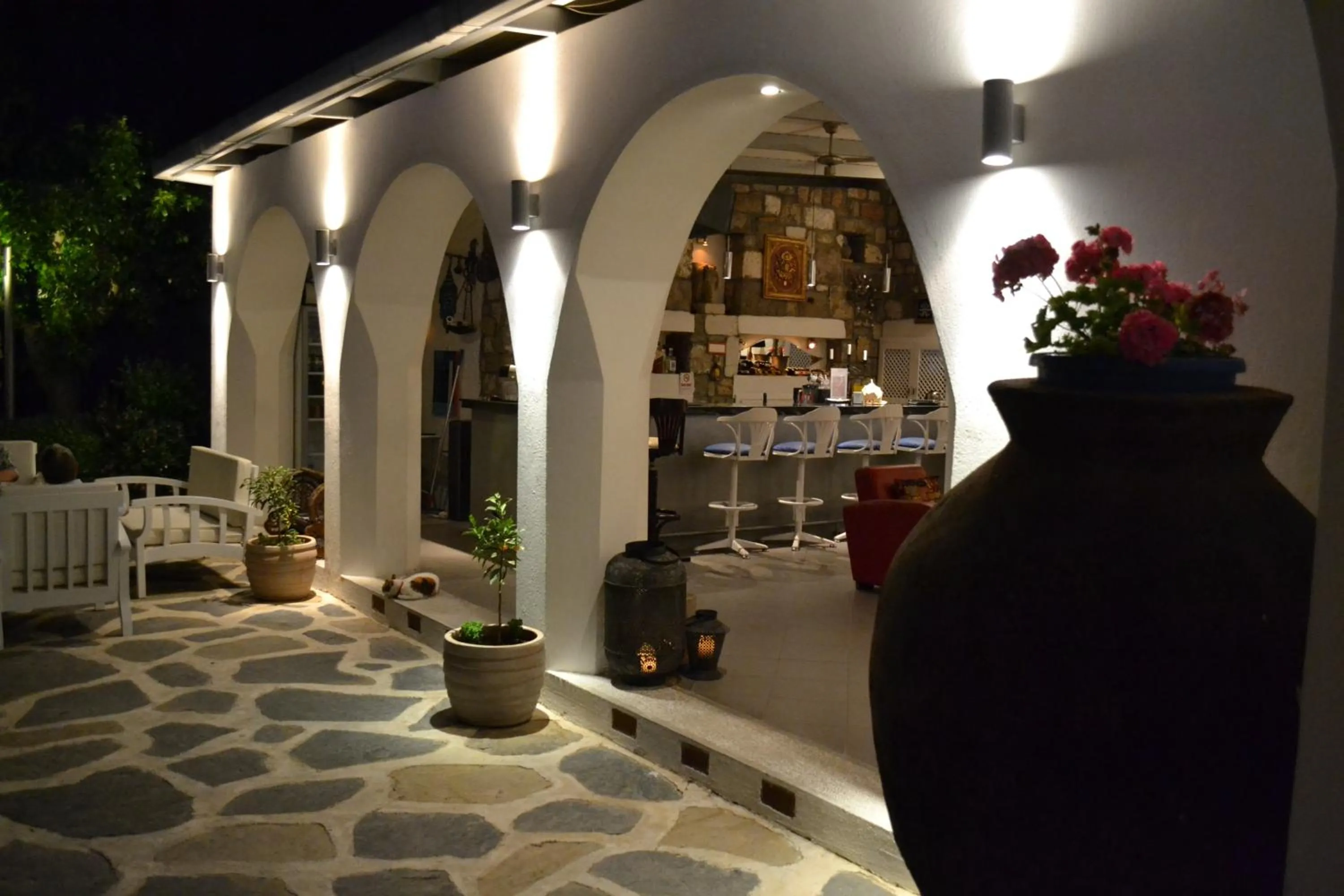 Decorative detail in Su Hotel - Bodrum