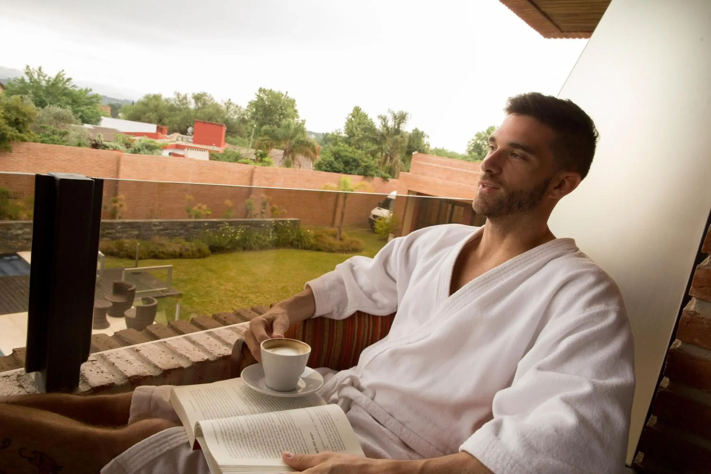 Garden view in Neper Hotel Garden view in Neper Hotel