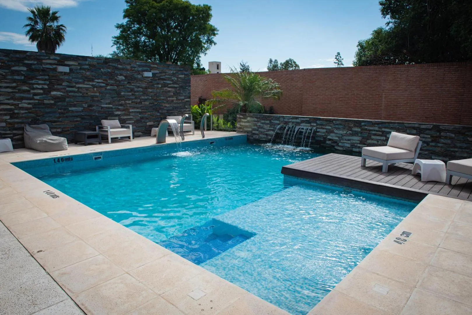 Swimming pool in Neper Hotel