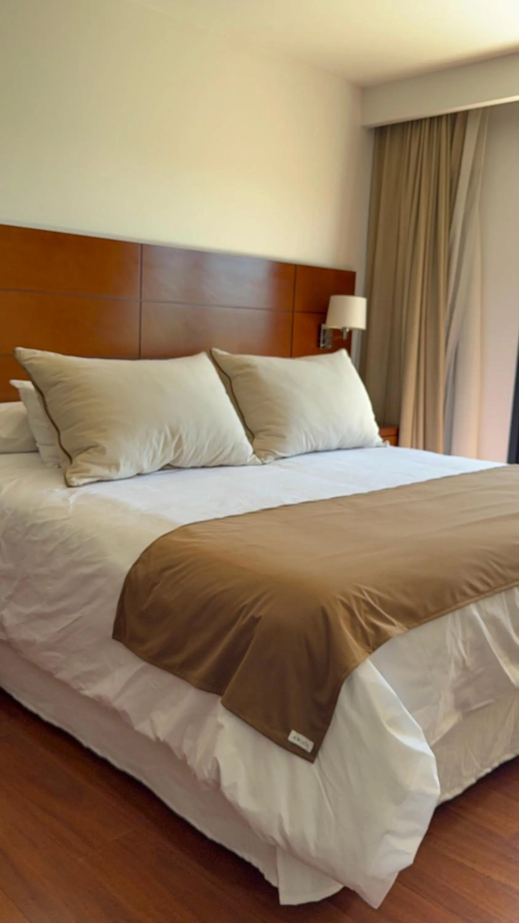 Decorative detail, Bed in Neper Hotel