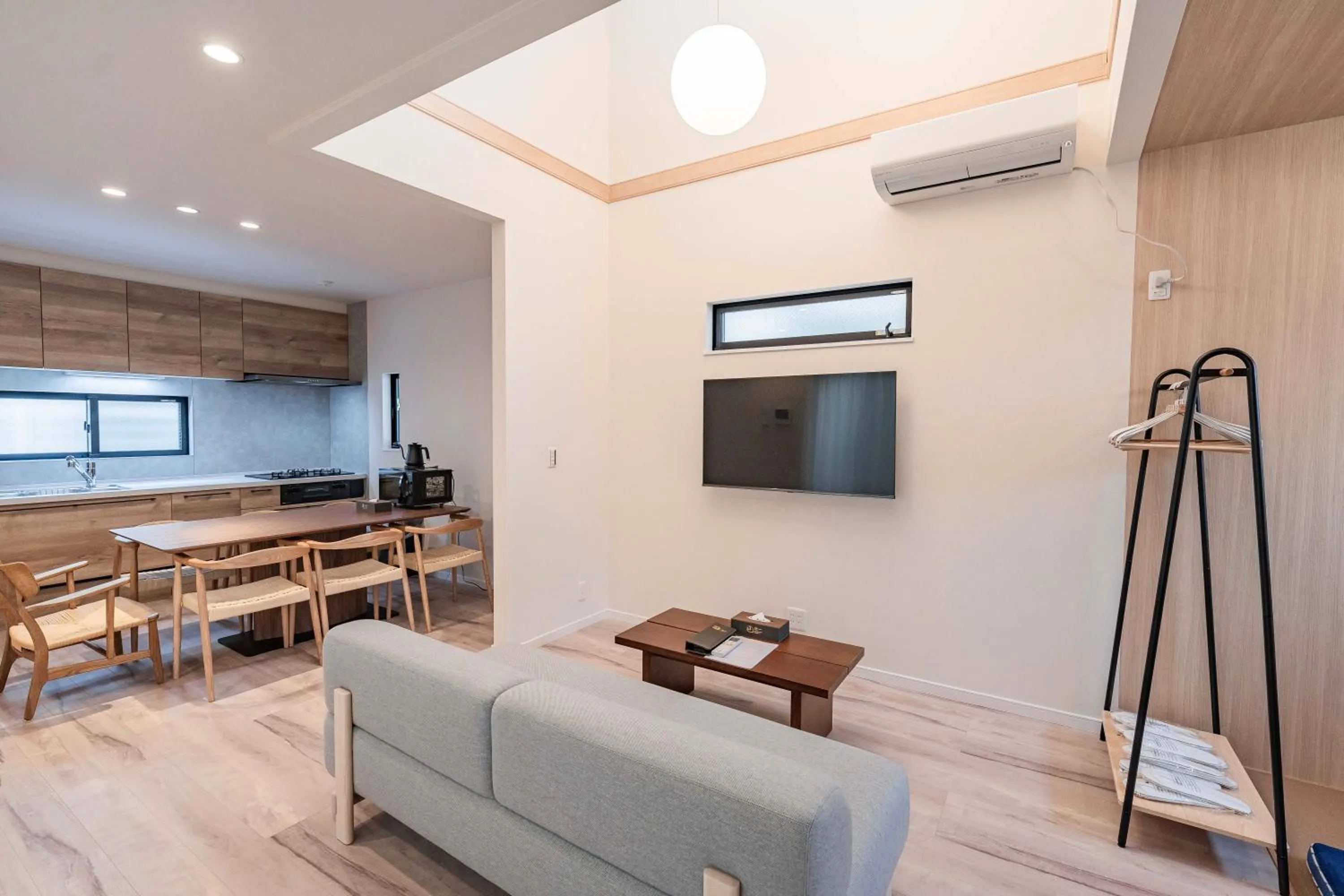 Seating area in Apartment Hotel 11 Villa Hanazonocho
